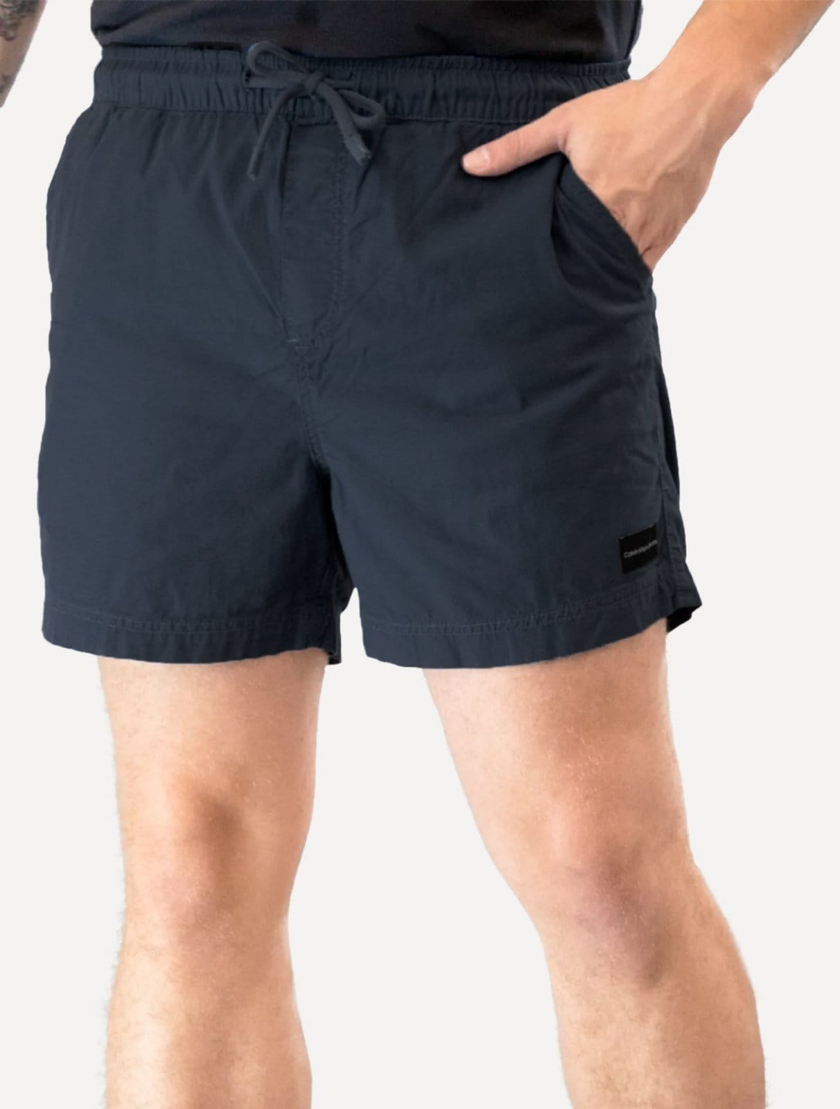 Short Calvin Klein Masculino Jeans Color Cós Elástico