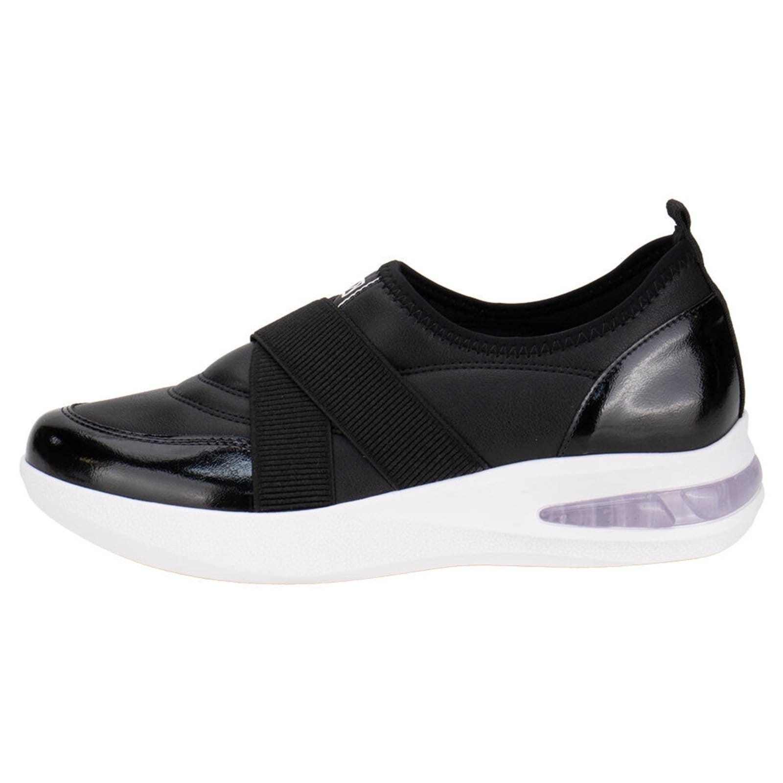 Vista 2 Tênis Feminino Slip On Piccadilly 940004 0089404 Piccadilly preto
