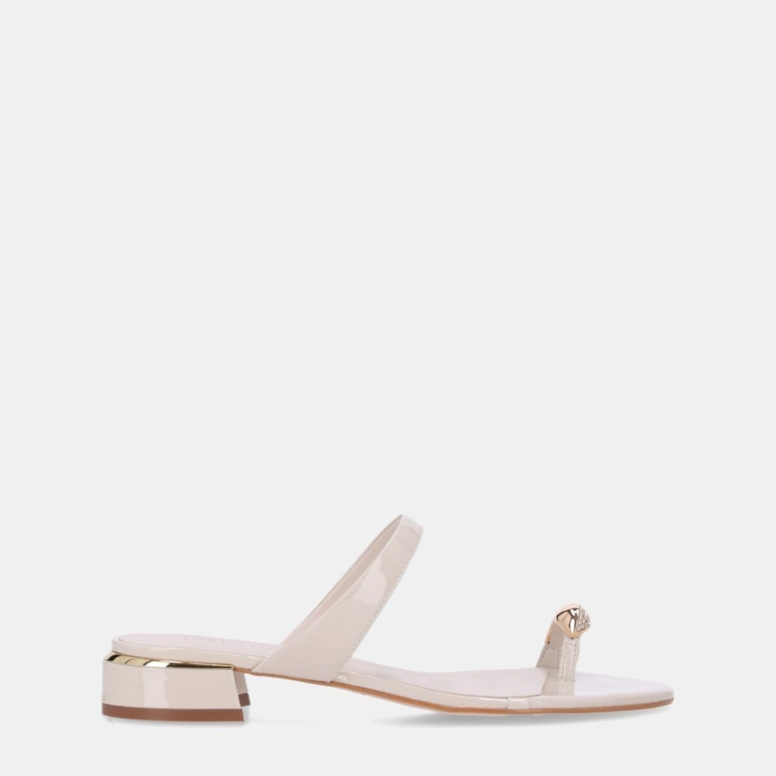 Chinelo Couro Luz da Lua - 80910012 Luz Da Lua Off-white
