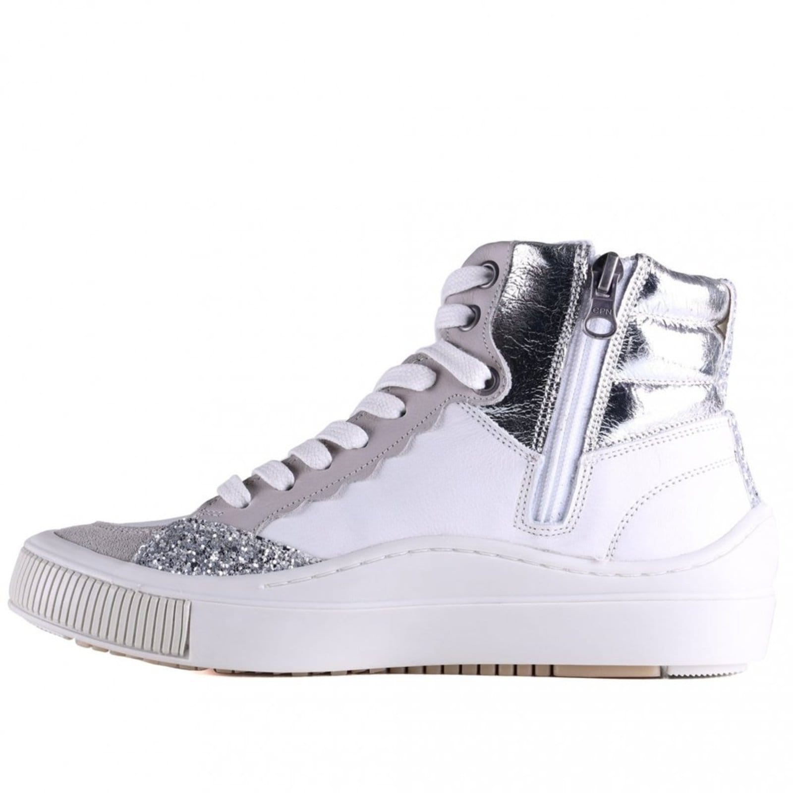 Vista 2 Tênis Feminino Zariff Cano Alto Mon001 Zariff Zariff cinza