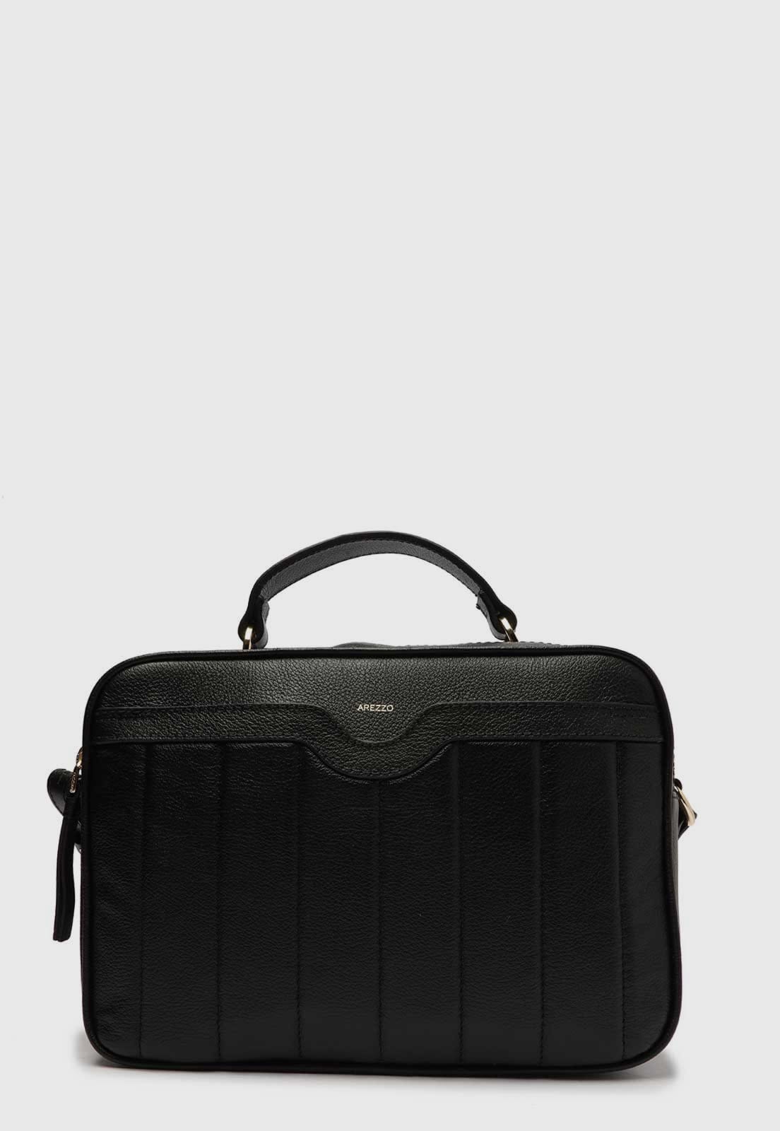 Vista principal Bolsa Feminina Arezzo Alça Dupla Preta Arezzo preto
