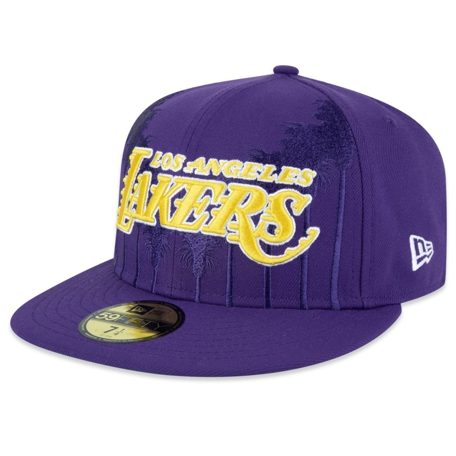 Boné New Era 59fifty Los Angeles Lakers Aba Reta Fitted