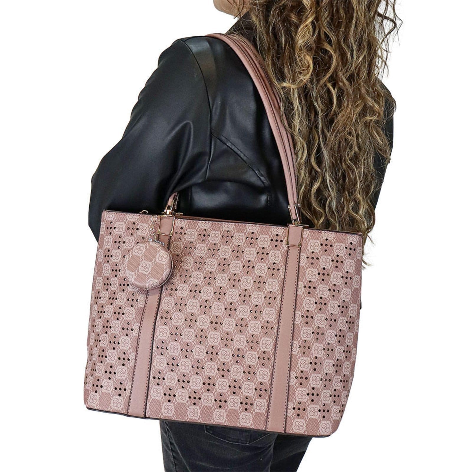Vista 2 Bolsa Feminina Chenson Cg85024 1825024 Chenson bege