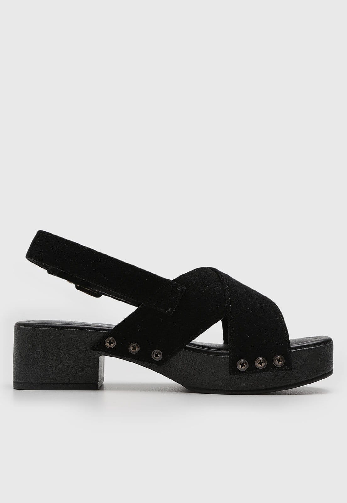 Vista 2 Sandália Beira Rio Transpassada Preta BEIRA RIO preto