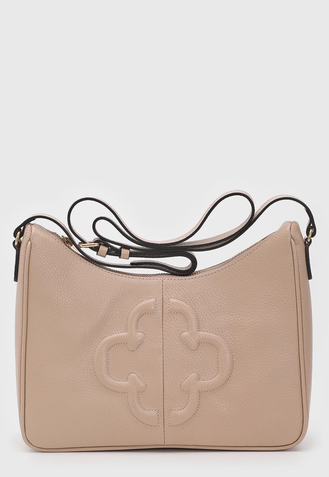 Bolsa Média Capodarte em Couro Estruturada