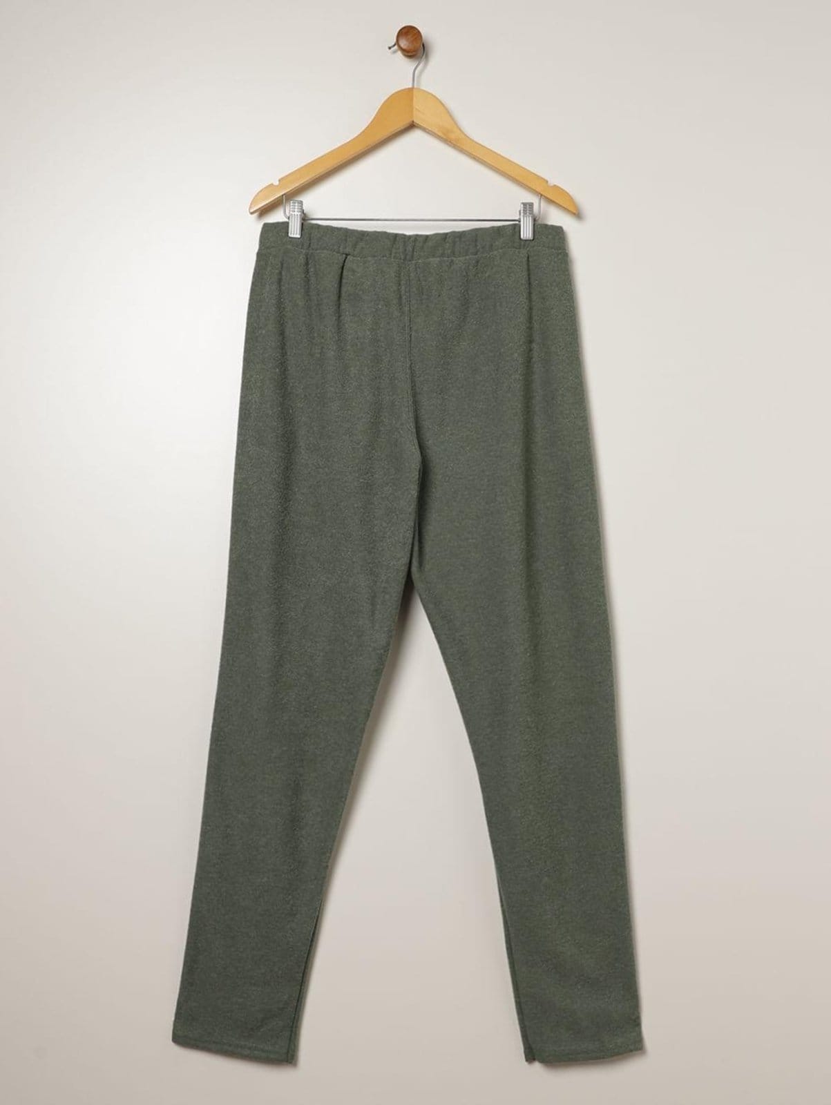 Vista 2 Calça Bouclê Felpado Plus Size Feminina Bright Girl'S verde