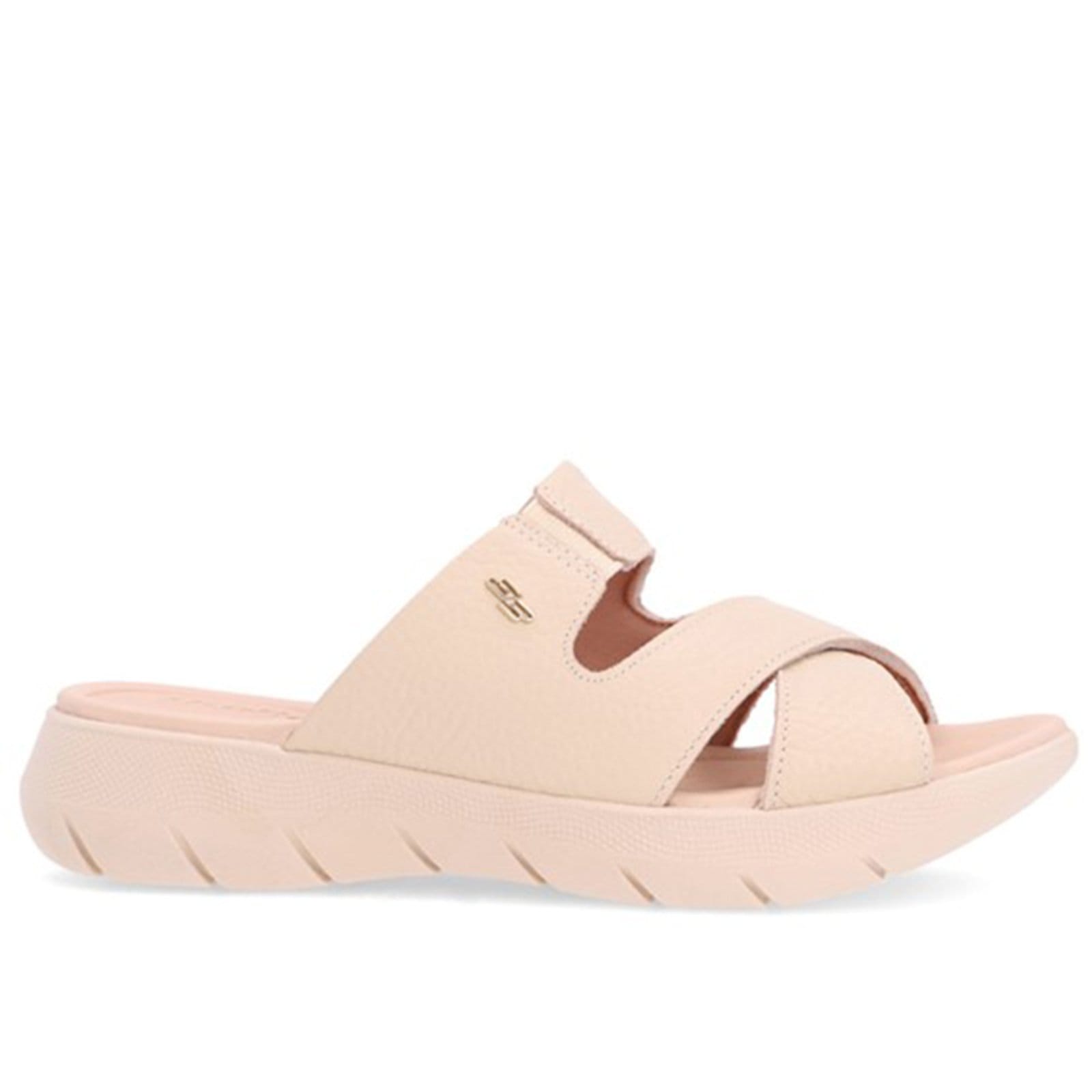 Tamanco Usaflex Feminino Slide Plataforma Vanilla