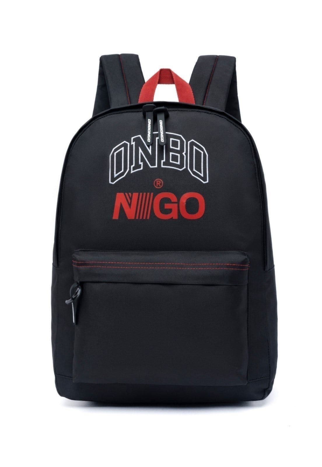 Vista principal Mochila Onbongo Moderna Escolar Reforçada Onbongo preto