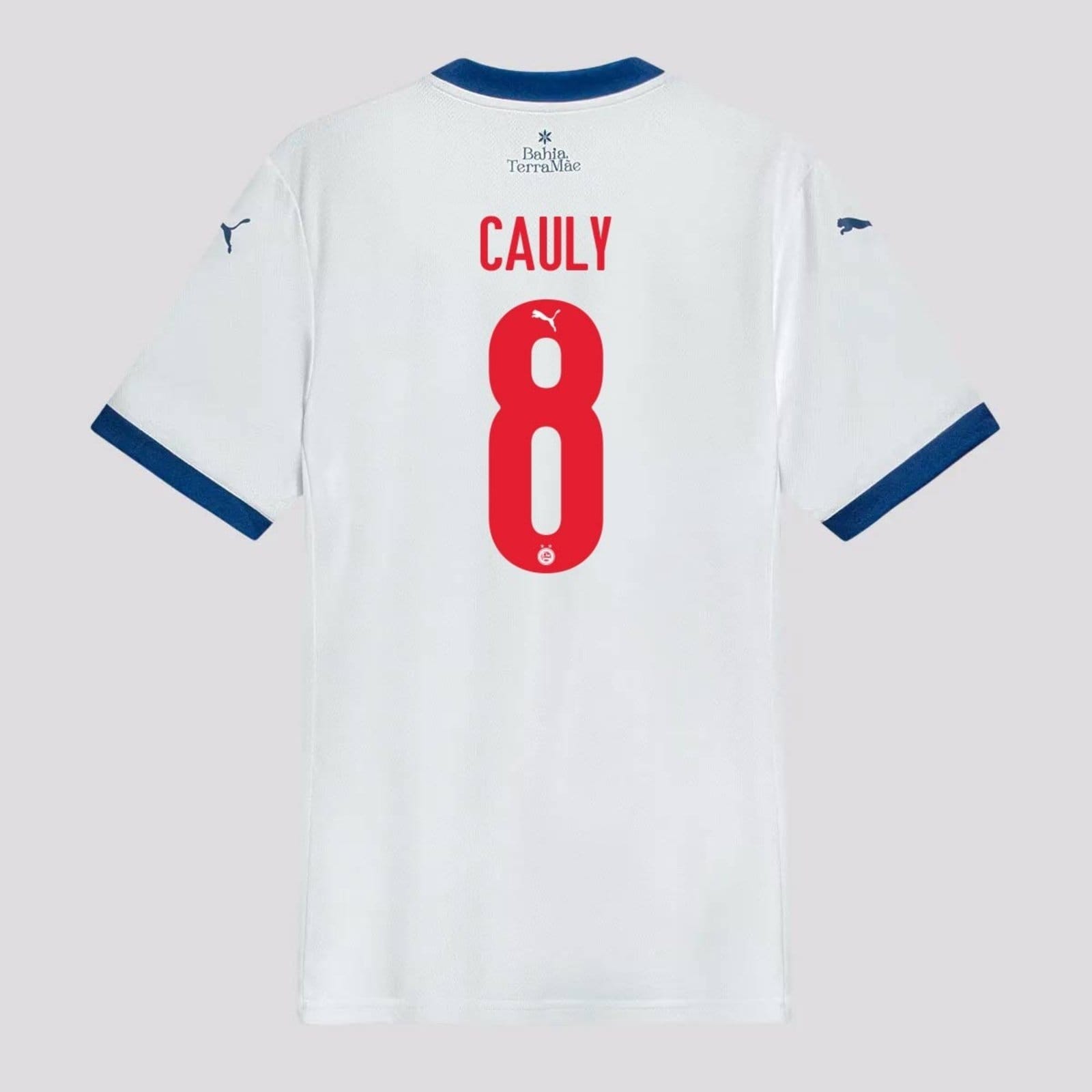 Vista principal Camisa Puma Bahia I 2025 8 Cauly Puma branco