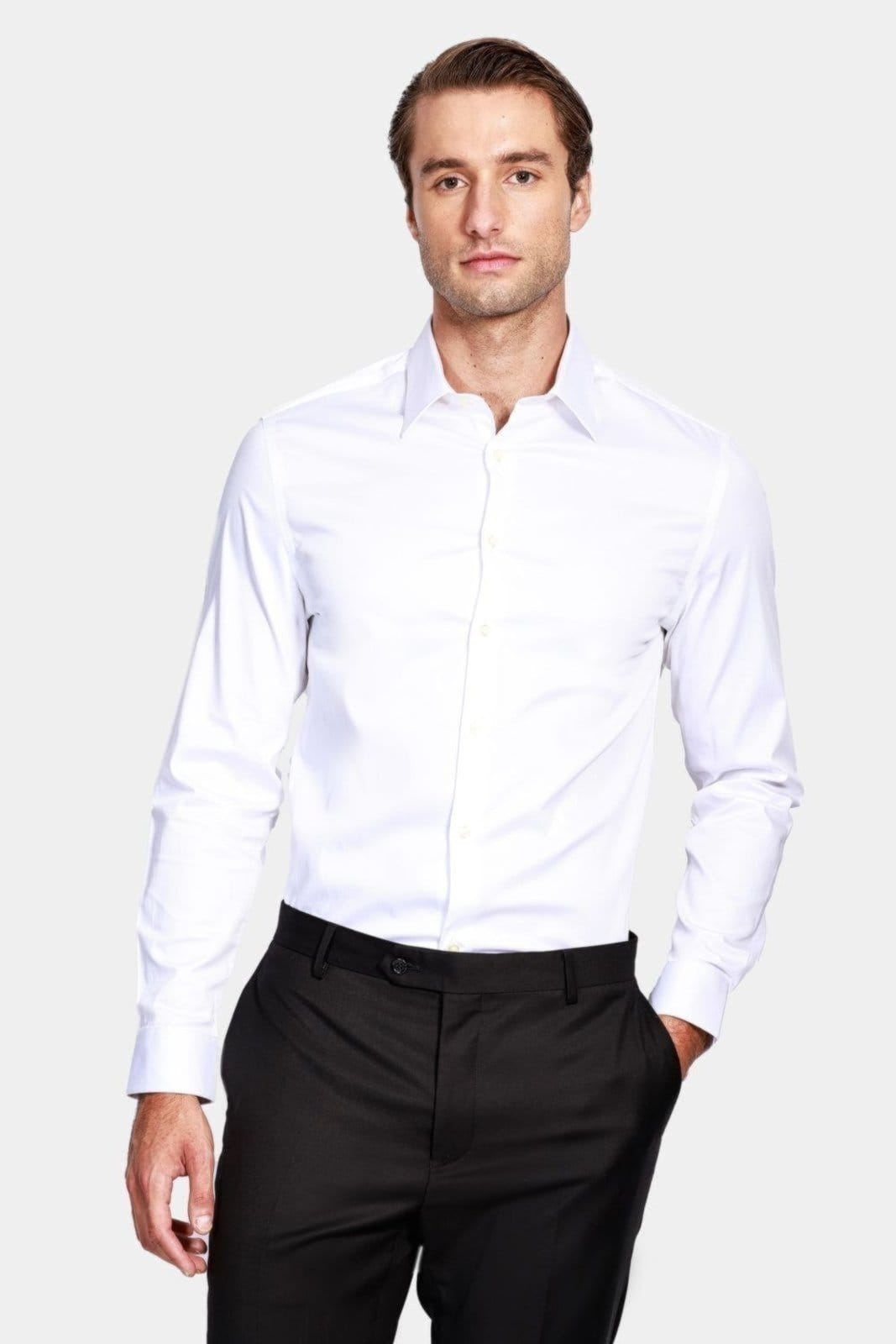 Camisa Aramis Manga Longa Social Super Slim