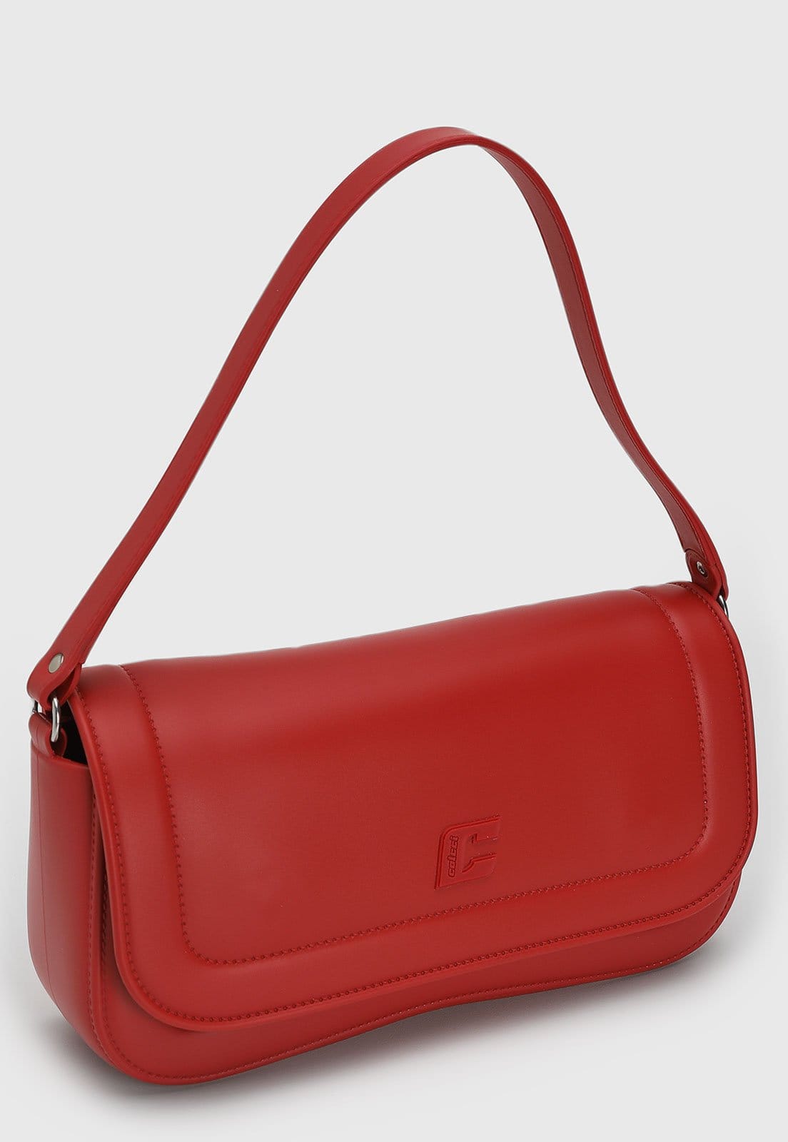 Vista 2 Bolsa Tiracolo Feminina Colcci Boho Vermelha Colcci vermelho