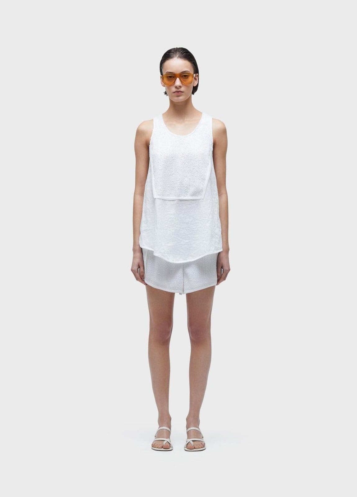 Short running linen paete