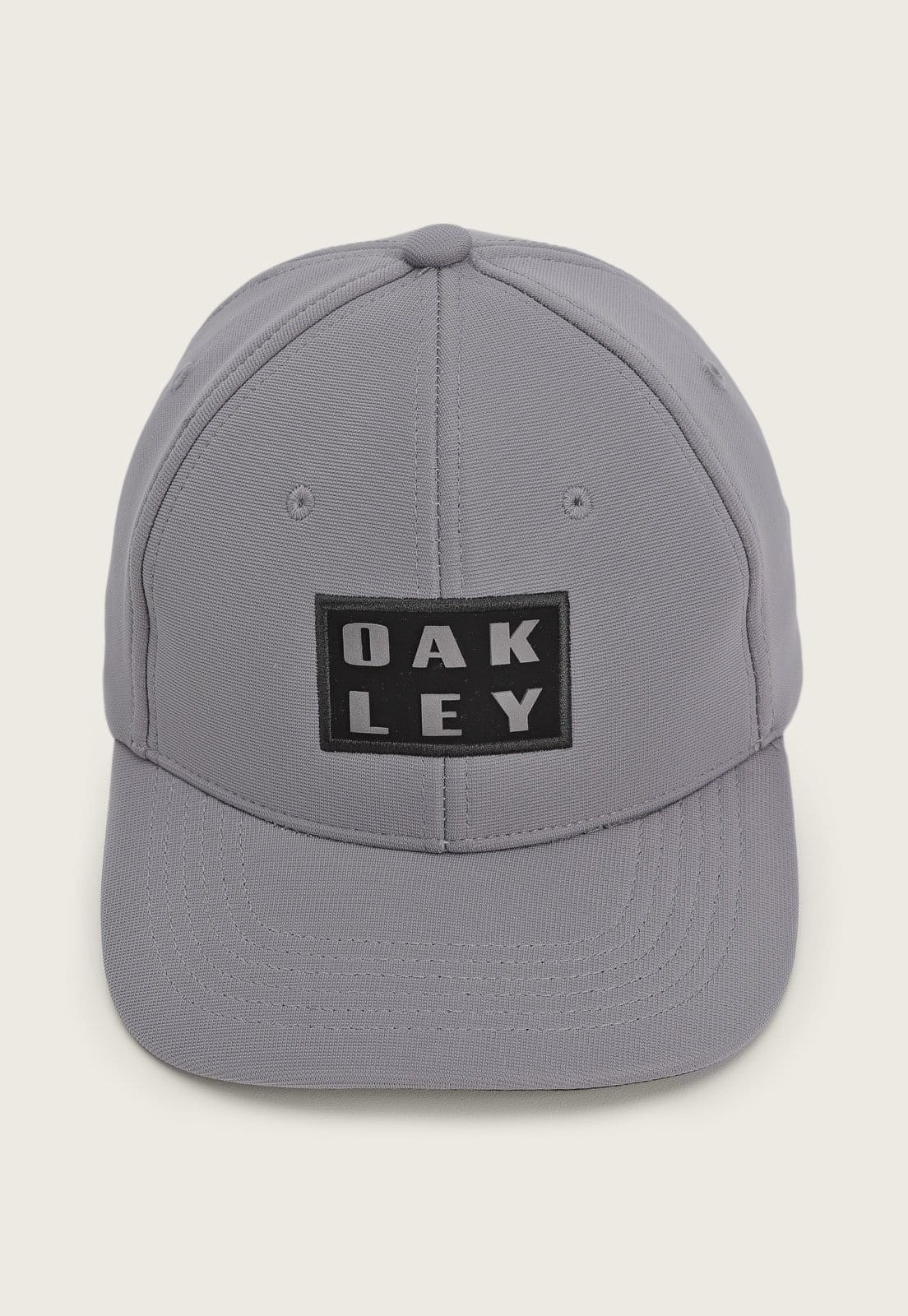 Boné Aberto Oakley Aba Reta Bark Grafite