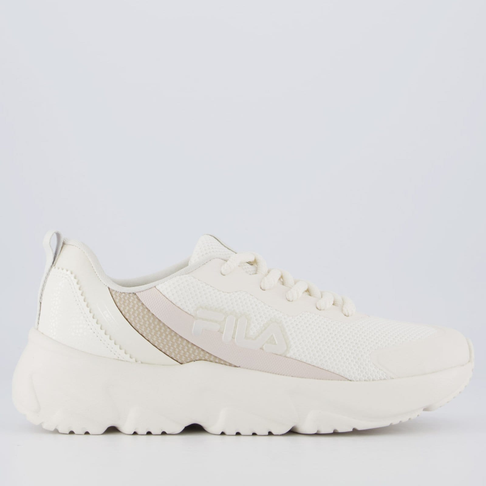 Vista principal Tênis Fila Emotion Feminino Off White Fila branco white