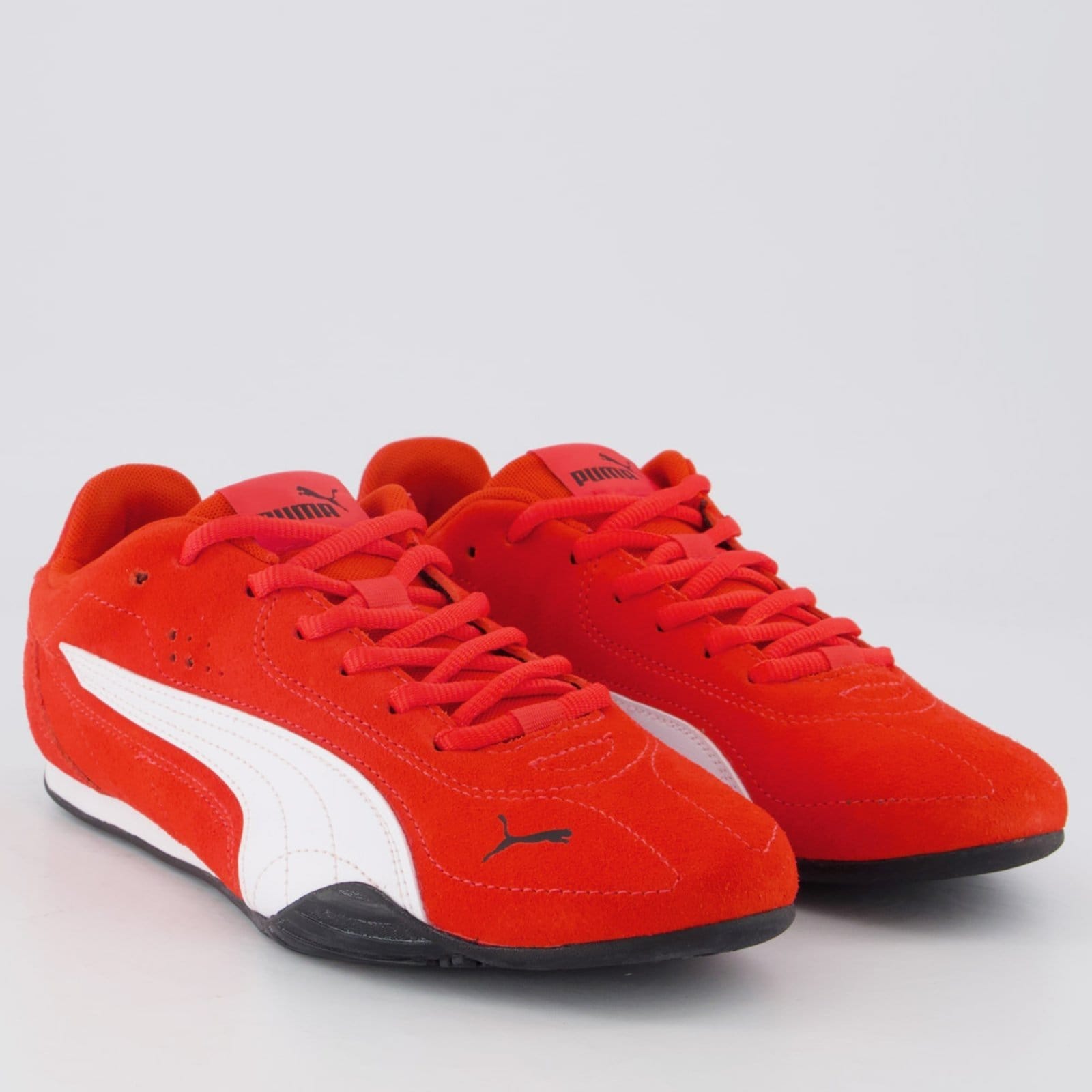 Vista 2 Tênis Puma Catch SD Bdp Feminino Puma vermelho