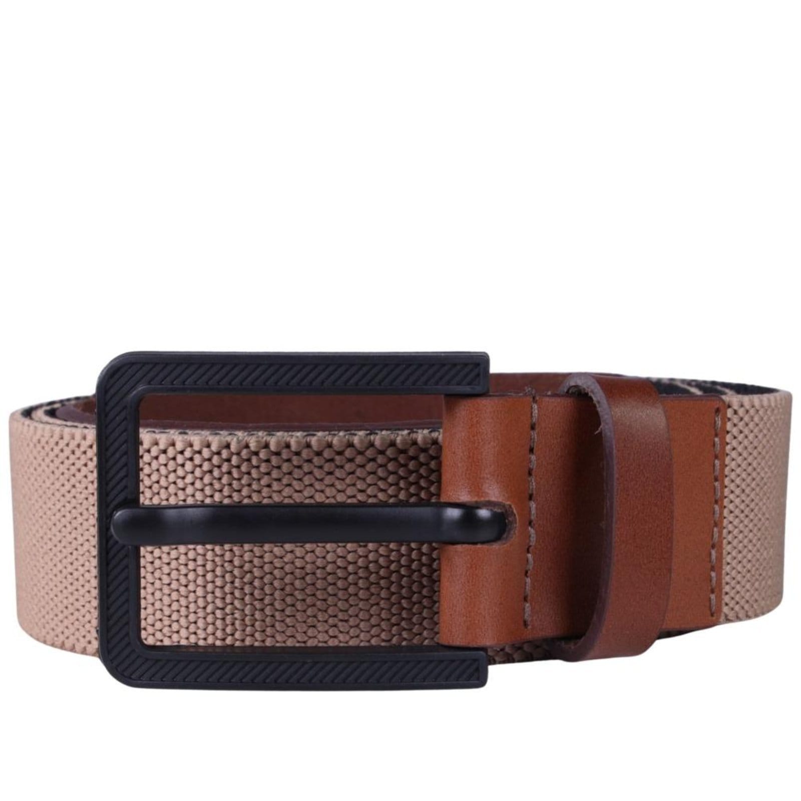 Vista principal Cinto Masculino Zariff 2121 Caqui/Preto Incolor Zariff incolor caqui