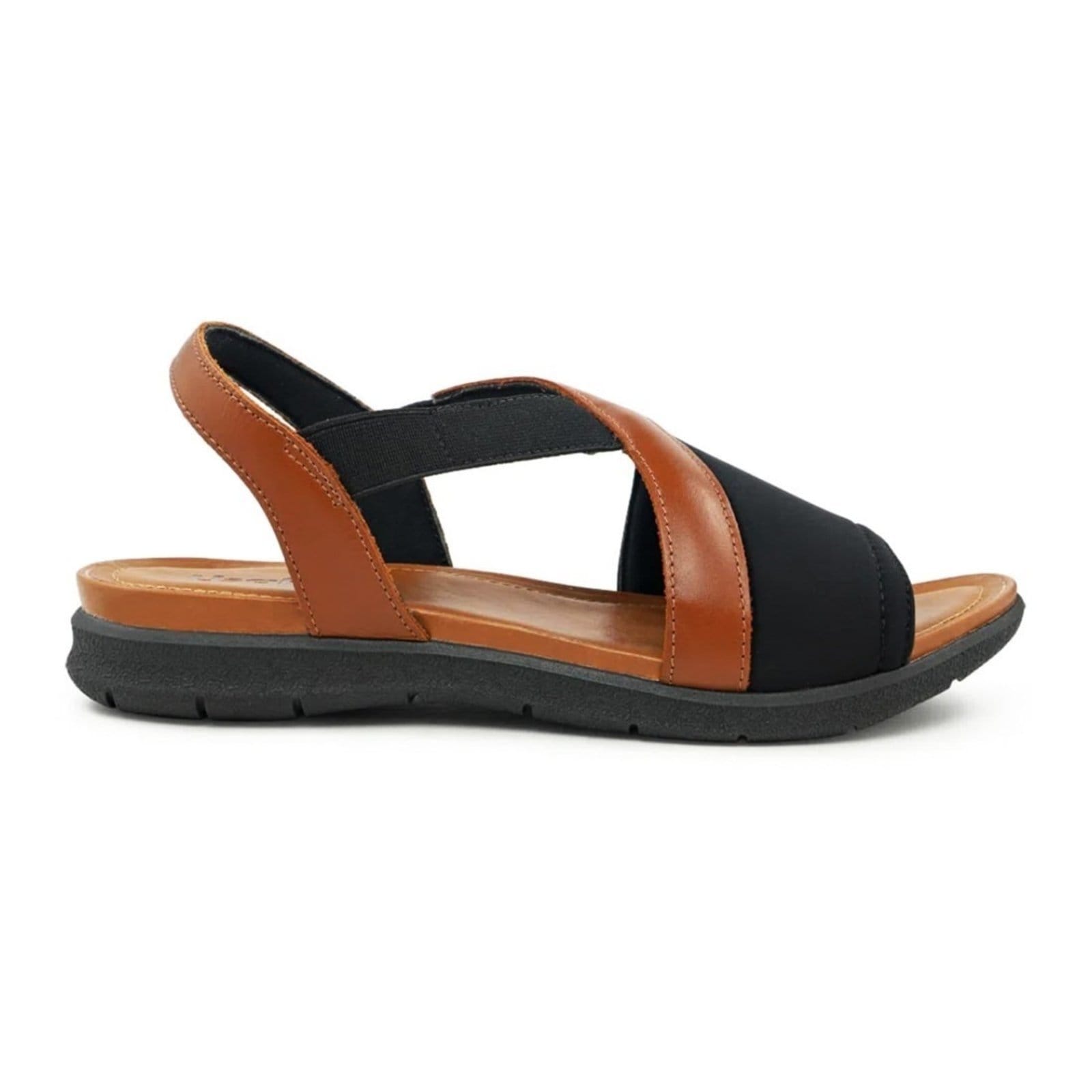 Vista principal SANDÁLIA USAFLEX FEMININA PLATAFORMA AA3008 Usaflex preto