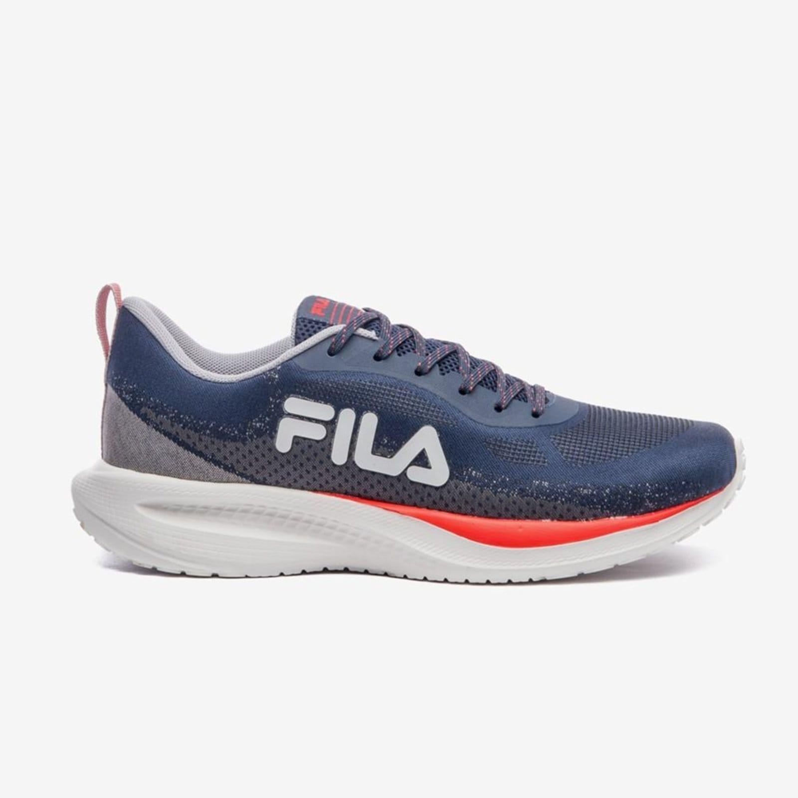Tênis Masculino Fila Efecto 2 Running 1324046 Marinho/Cinza 37