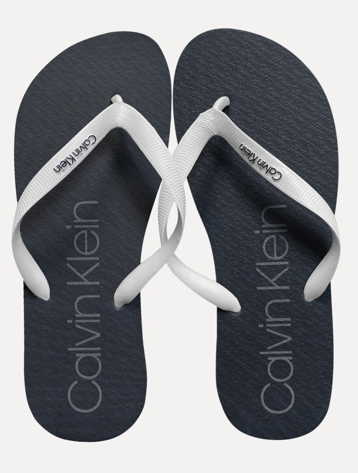 Chinelo Calvin Klein Swimwear Silk Waves Logo