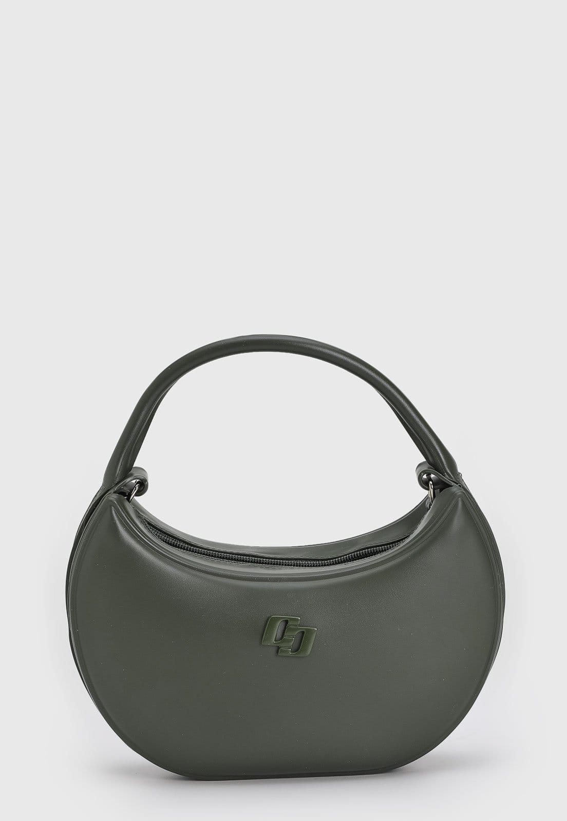 Vista 2 Bolsa Tiracolo Feminina Colcci Alça Dupla Escura Colcci verde