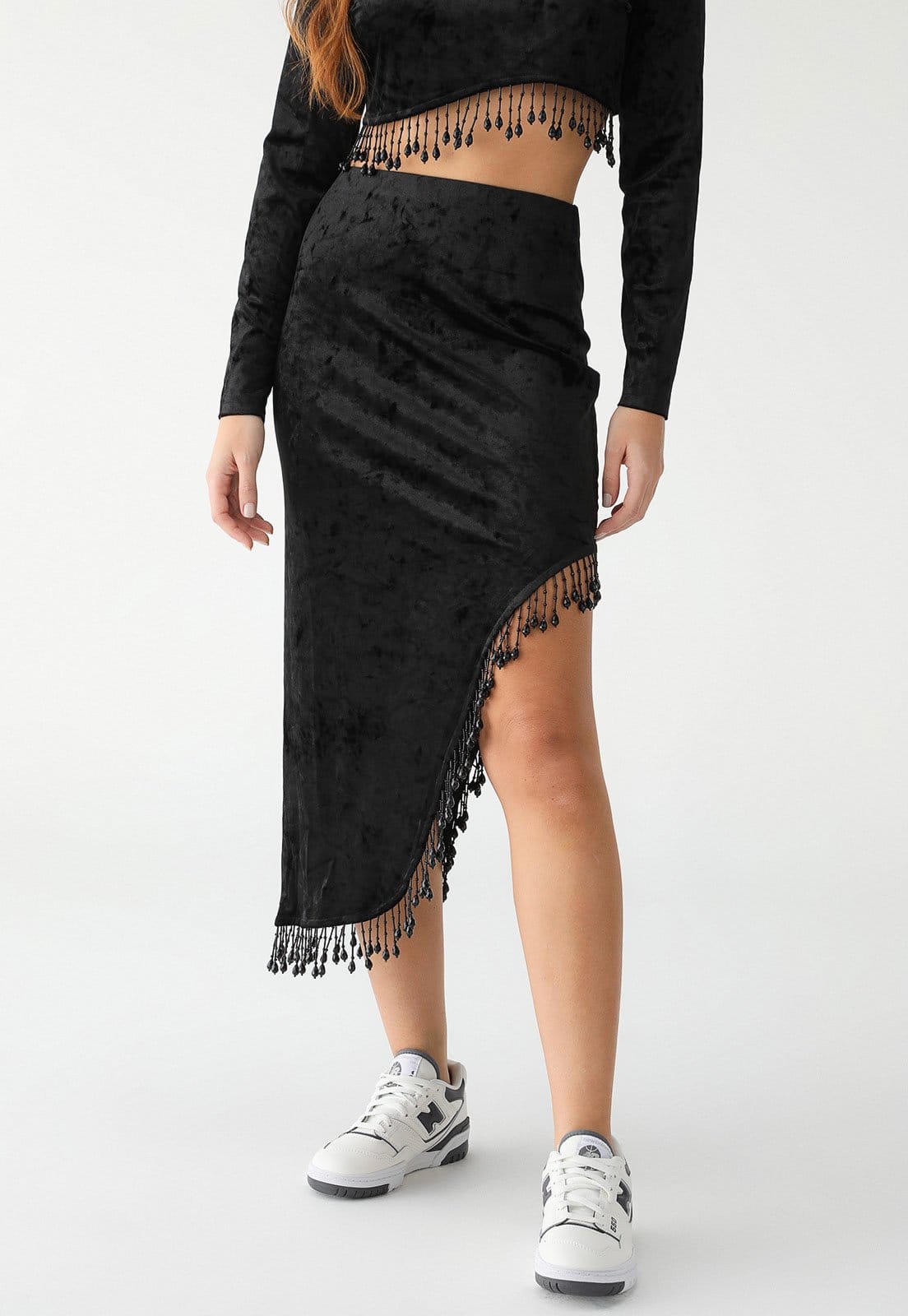 Saia TOPSHOP Midi Assimétrica