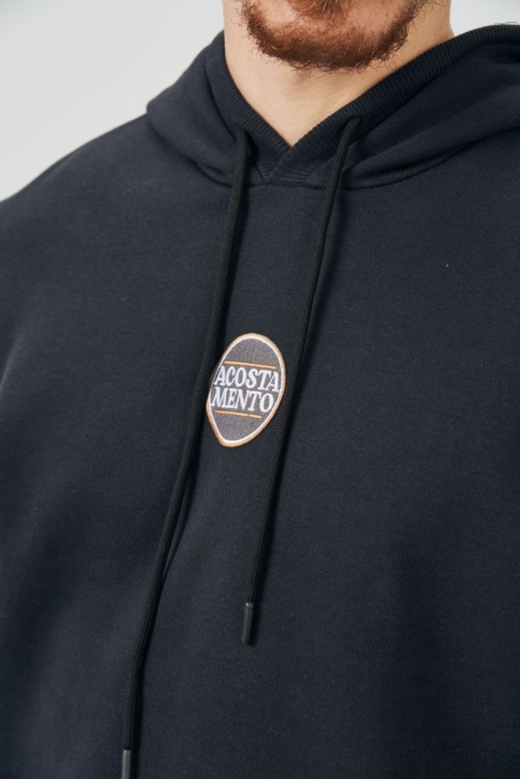 Vista 2 Blusão Moletom Circle Masculino Acostamento ACOSTAMENTO MASCULINO preto