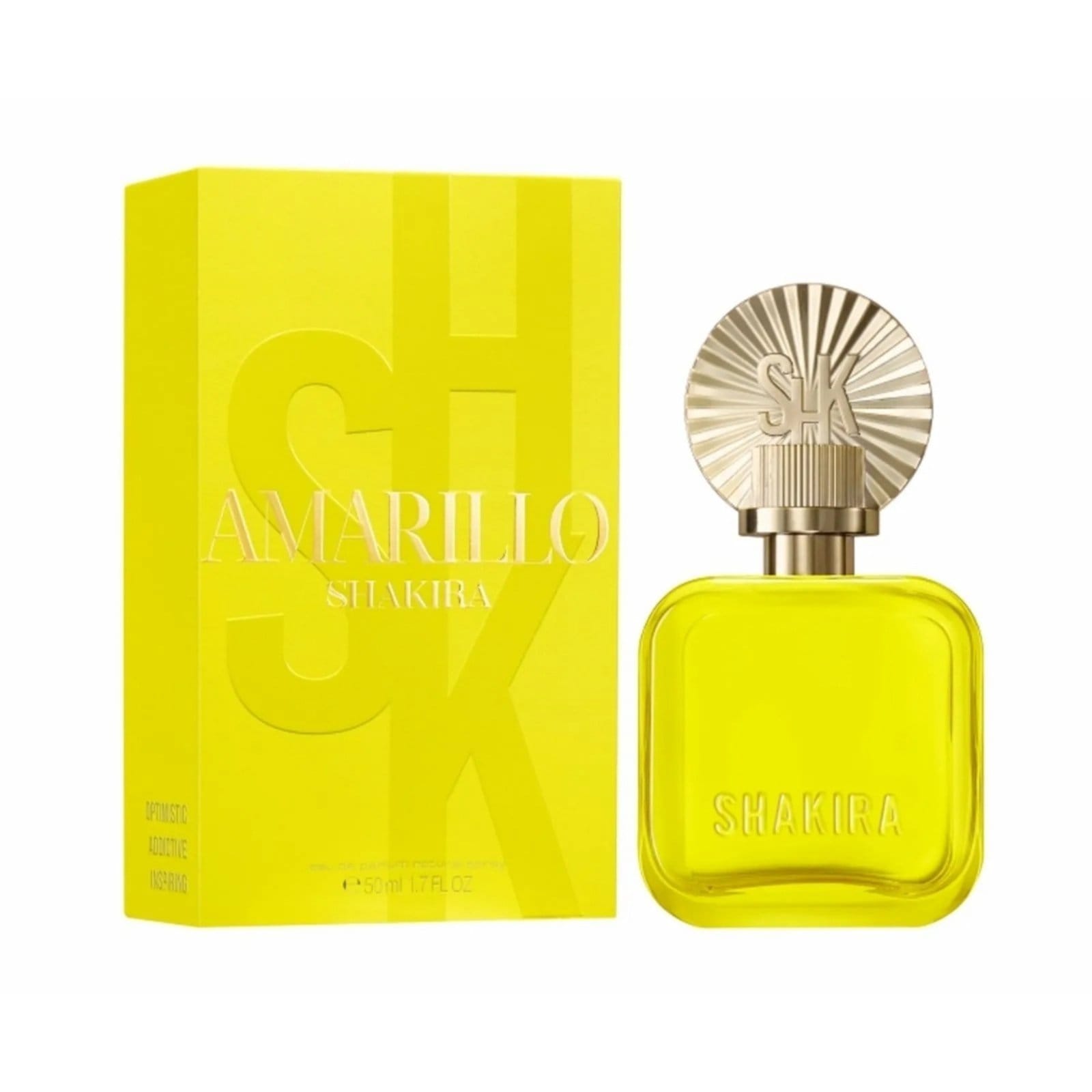 Vista 2 Shakira Amarillo Edp - Perfume Feminino Shakira unico amarillo