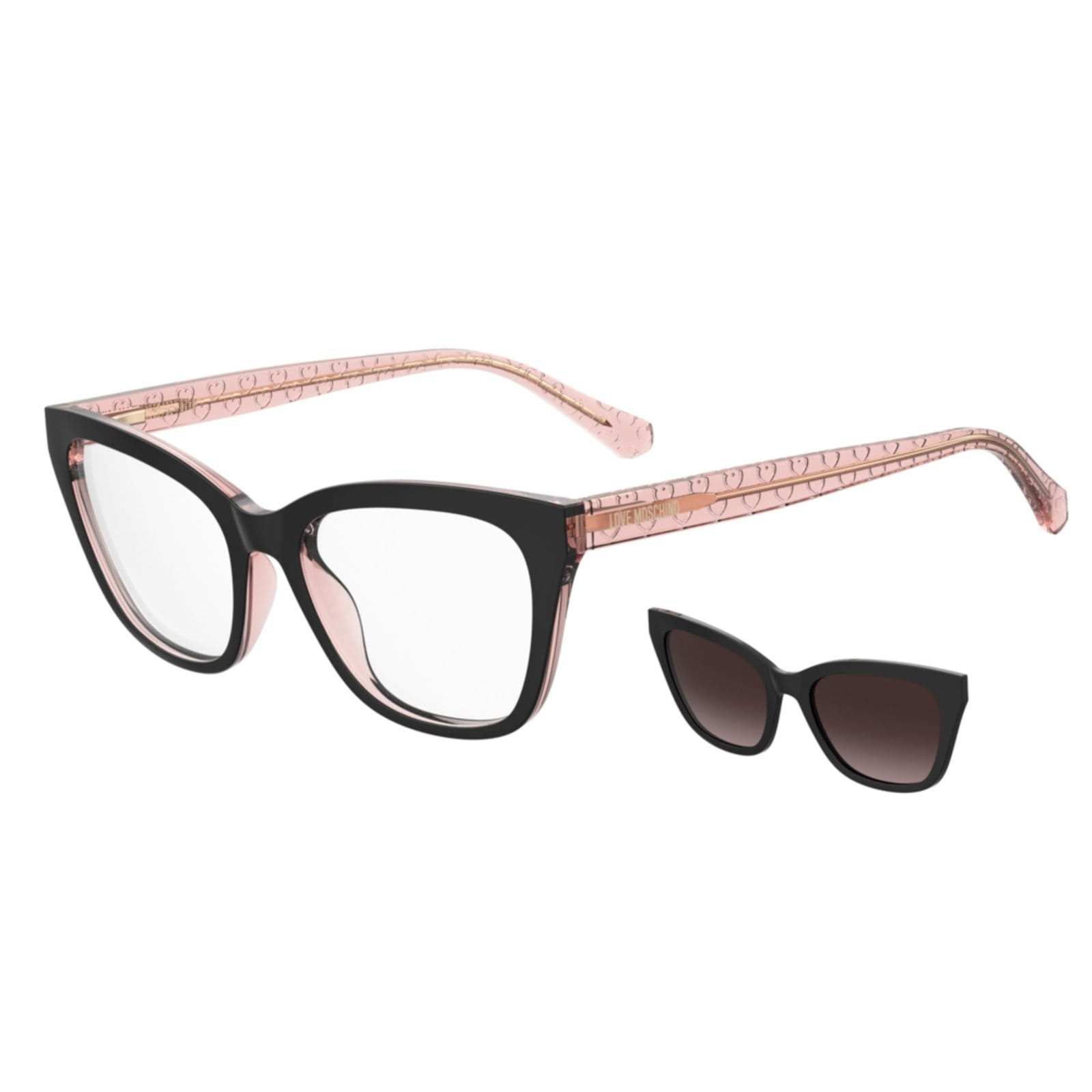 Armação Clip On Love Moschino Mol071/Cs 3H2 53