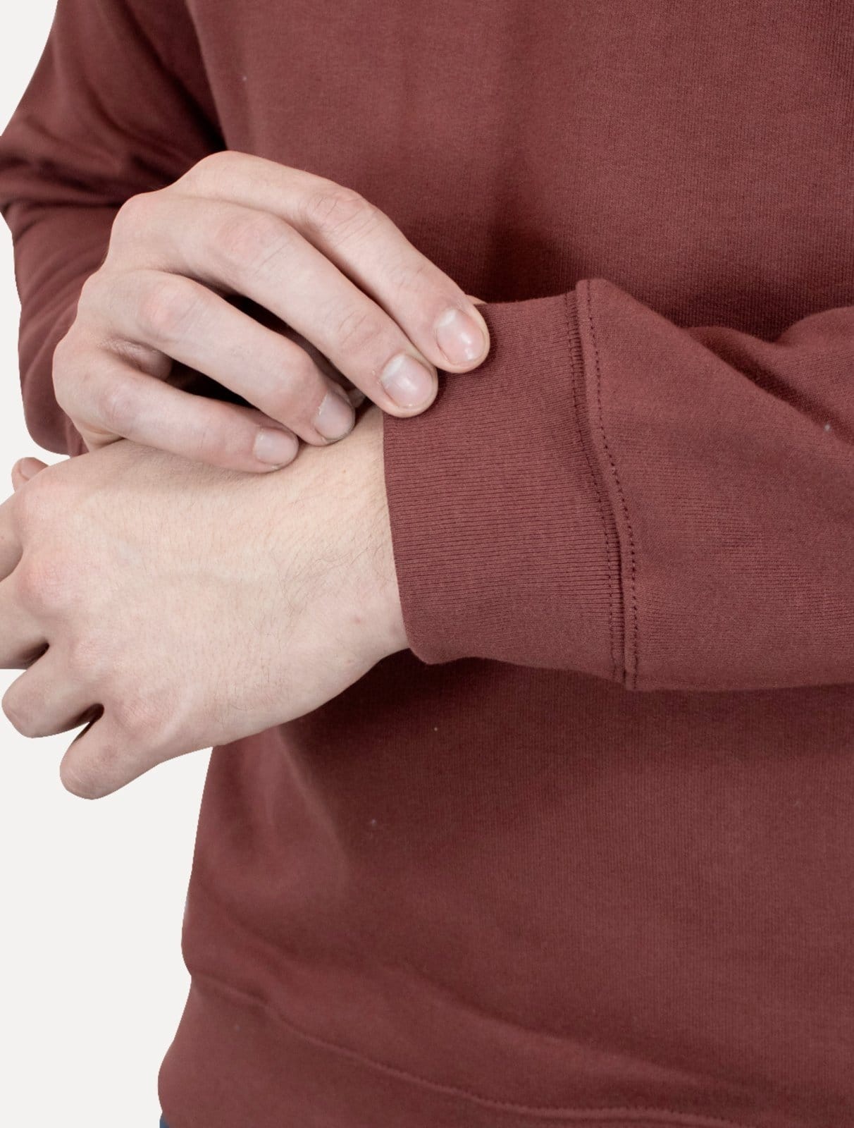 Vista 2 Moletom Levis Masculino Crewneck Original Batwing Levis bordô