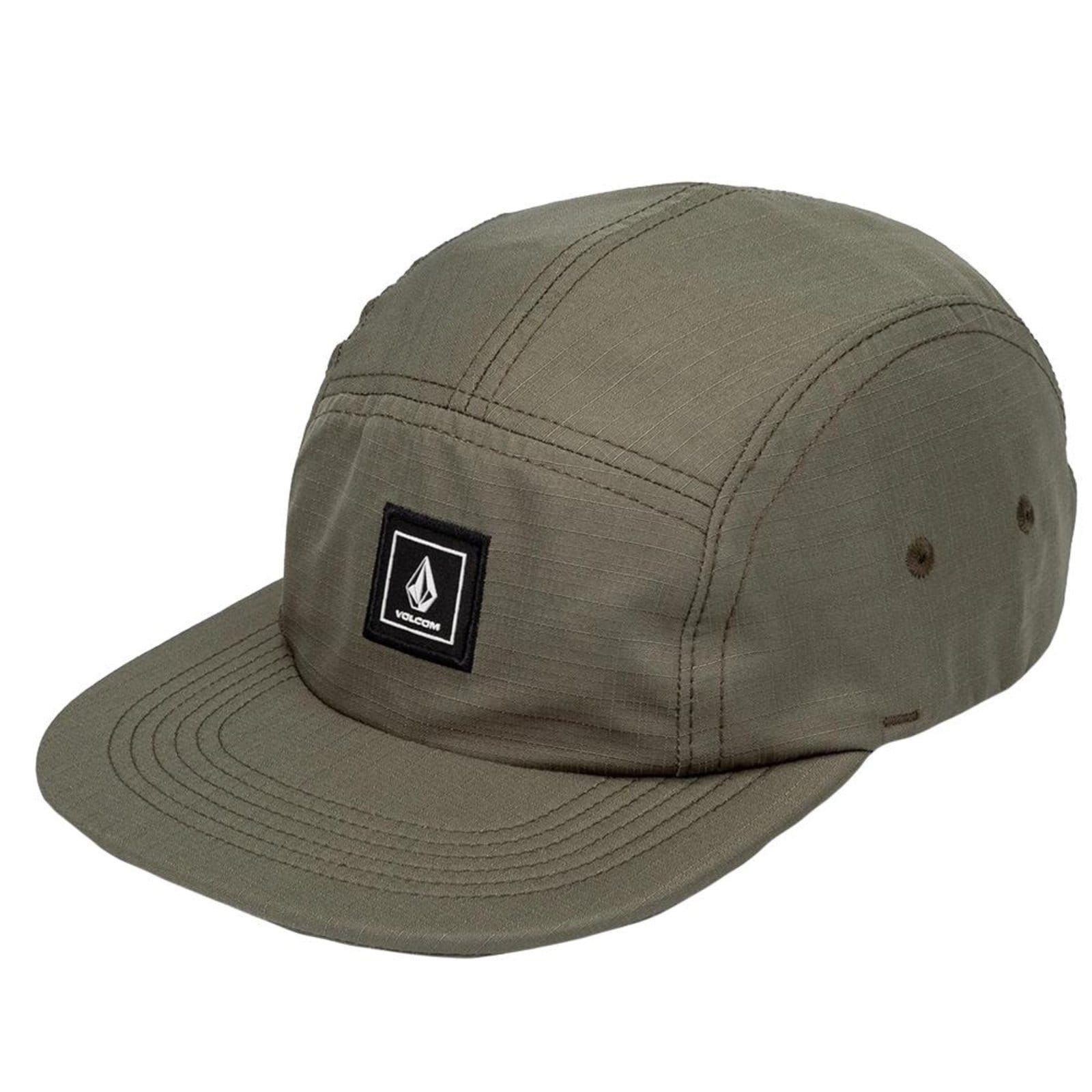 Vista principal Boné Volcom Aba Curva Lets Go SM26 Militar Volcom verde