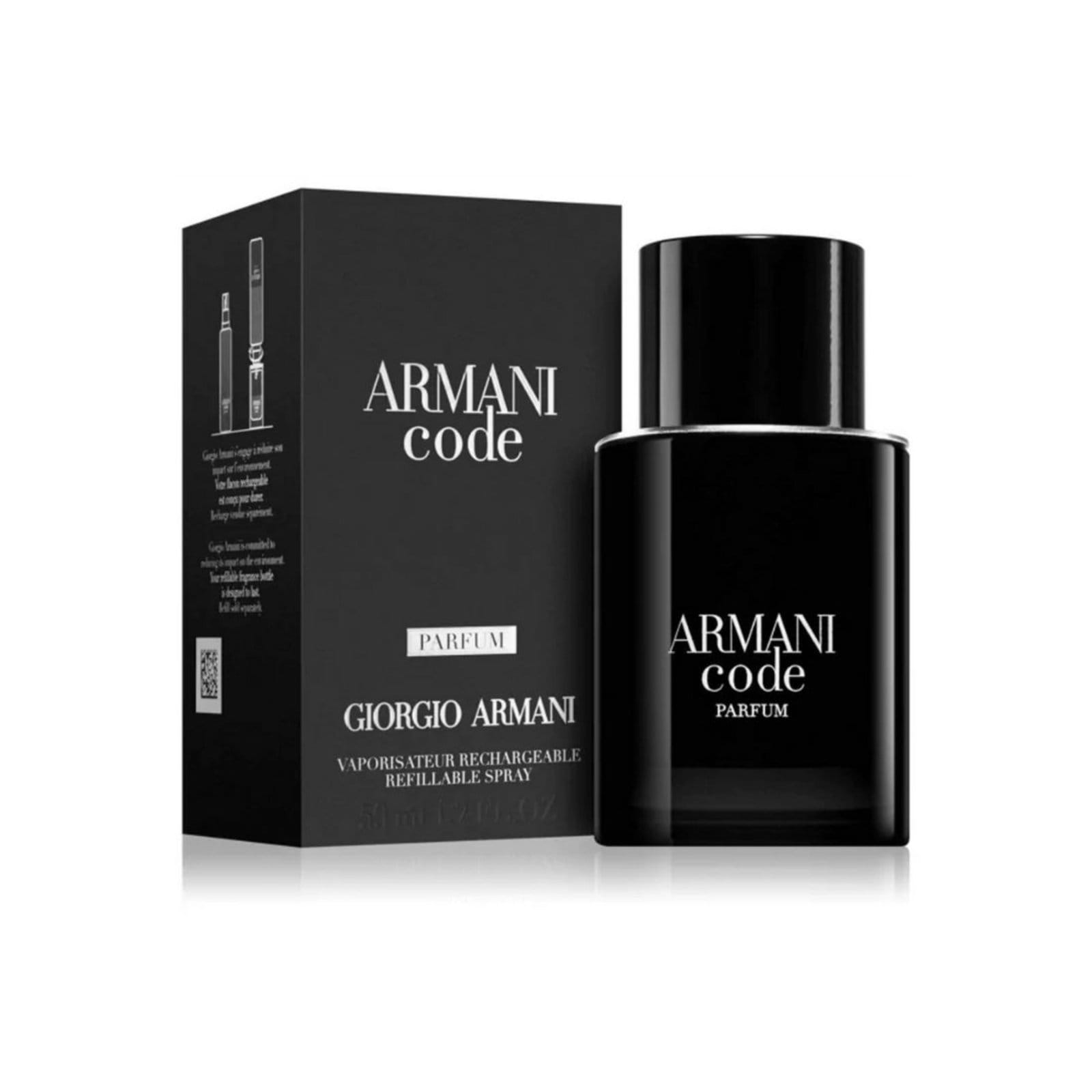 Vista 2 Armani Code Giorgio Armani Parfum Recarregável - Perfume Masculino Giorgio Armani unico