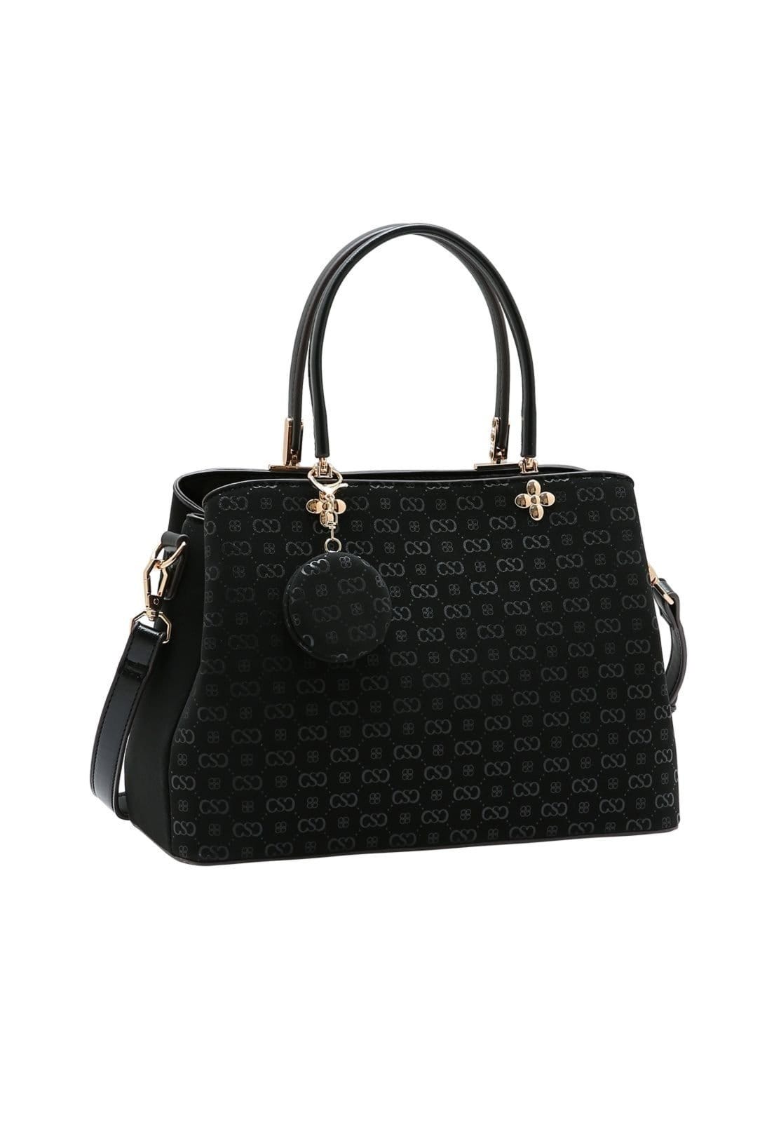 Bolsa Feminina Chenson Relevo Monograma Mão 3485431