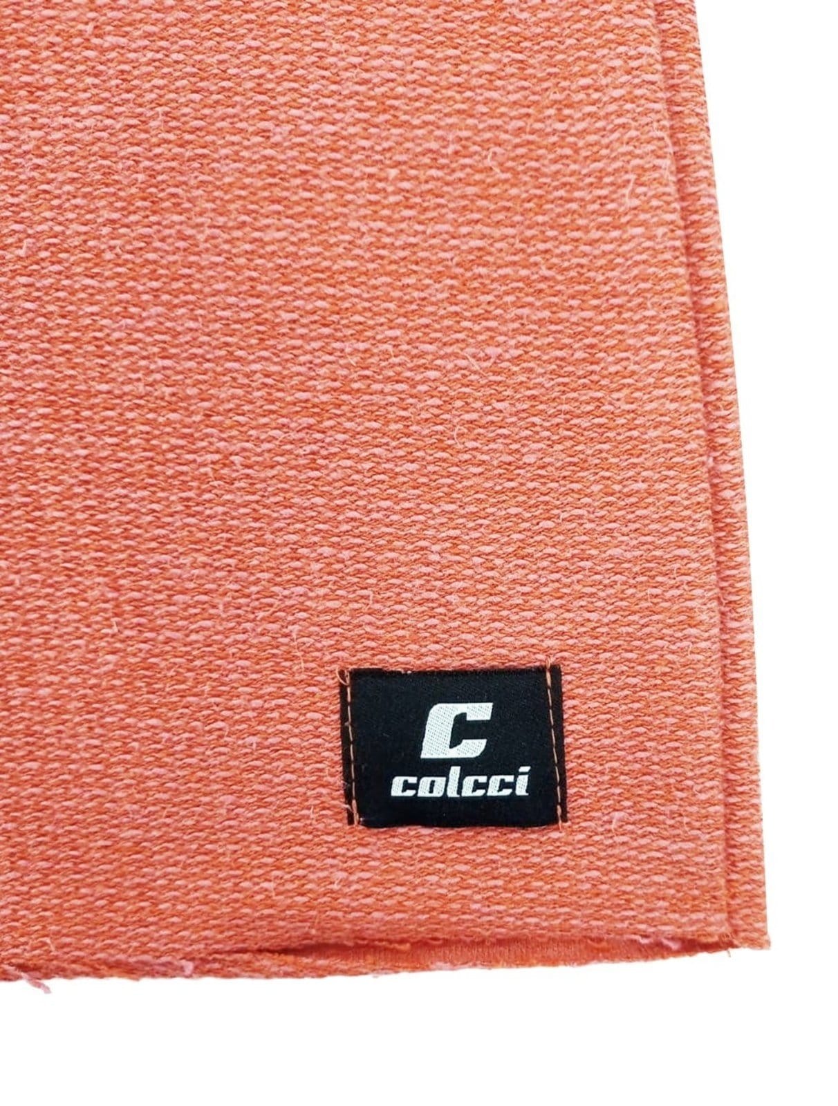 Vista 2 Moletom Colcci Masculino Crewneck Texture Refile Terracota Mescla Colcci marrom