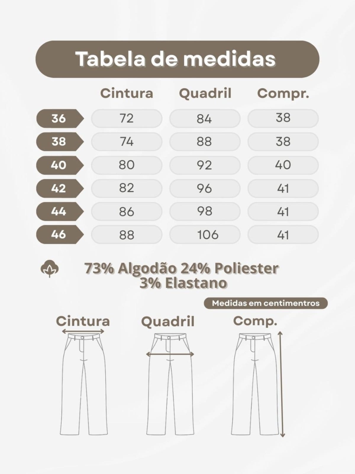 Vista 2 Saia Cargo Sarja Areia Cintura Alta Feminina Crawling bege