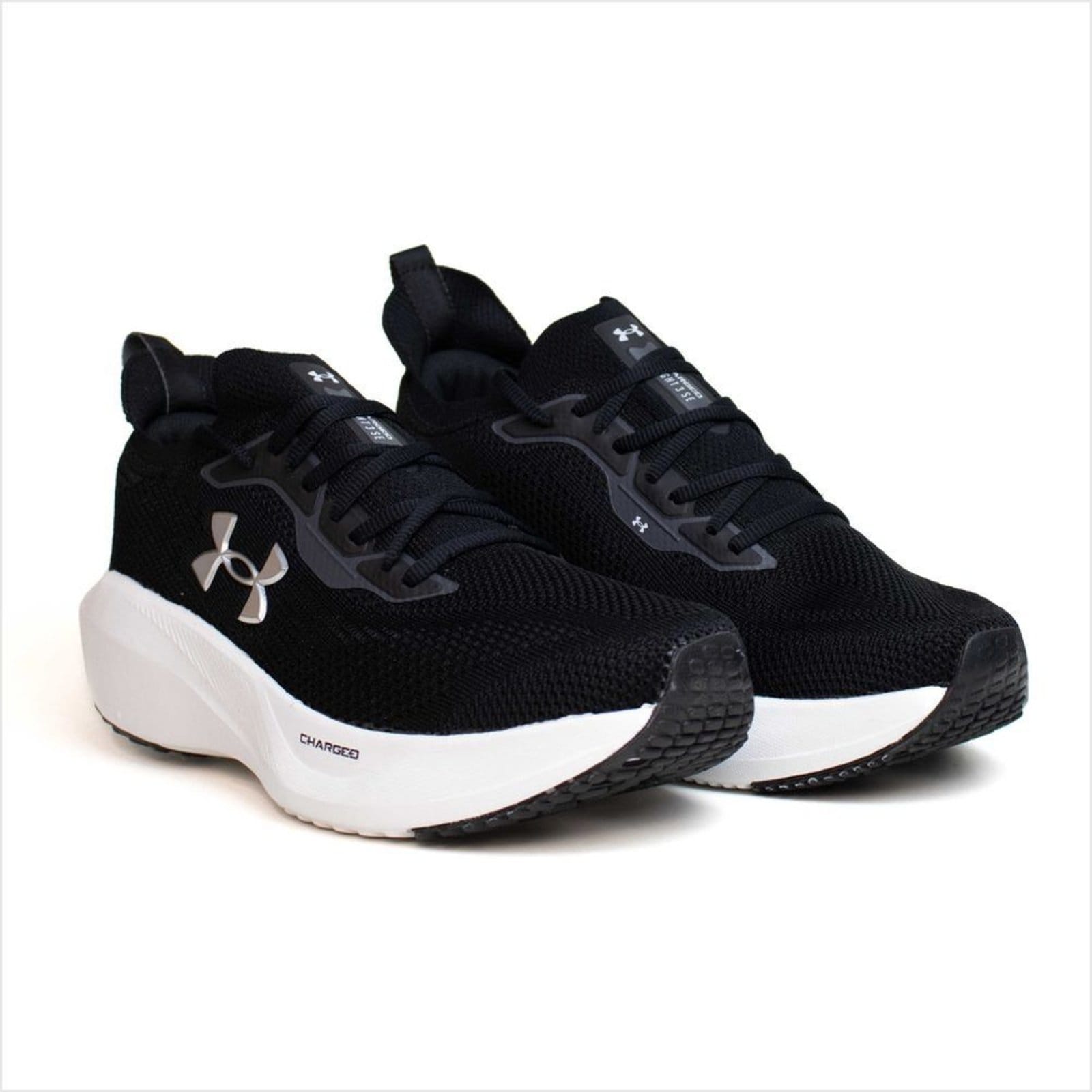 Vista 2 Tênis Under Armour Charged Slight 3 Masculino Under Armour preto