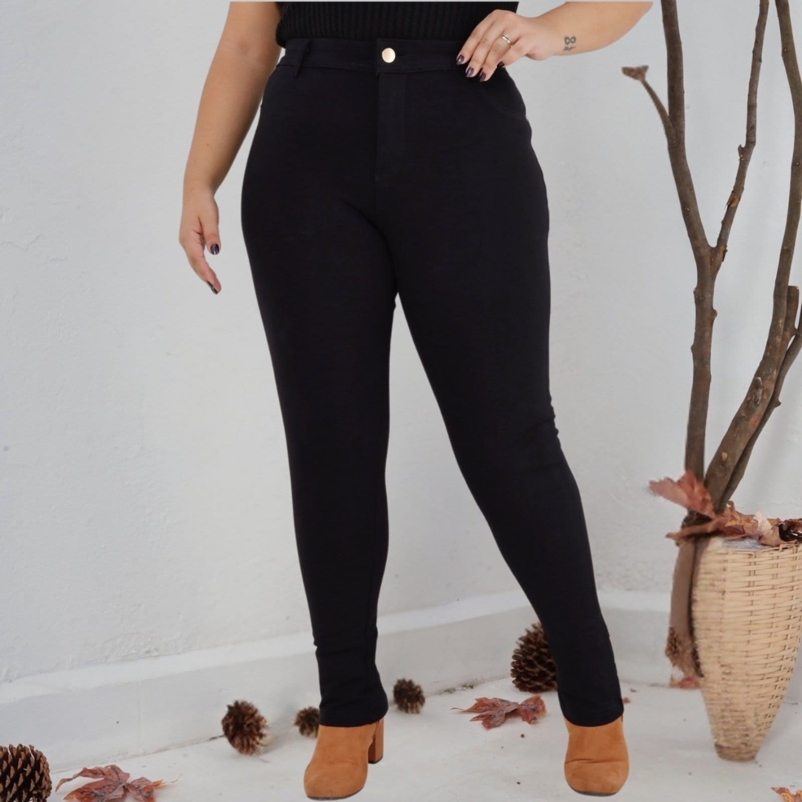 Calça Bandagem Montaria Plus Size Feminina Revanche Zâmbia