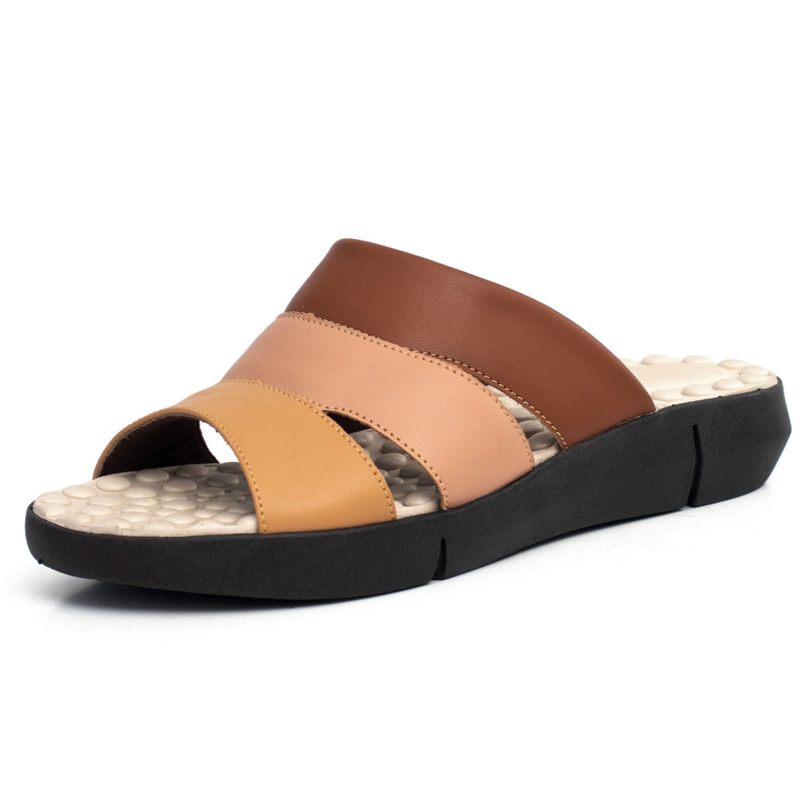 Vista 2 Sandália Feminina Leve Ortopédica Esporão Diabético Conforto ÉPICO CALÇADOS multicolorido