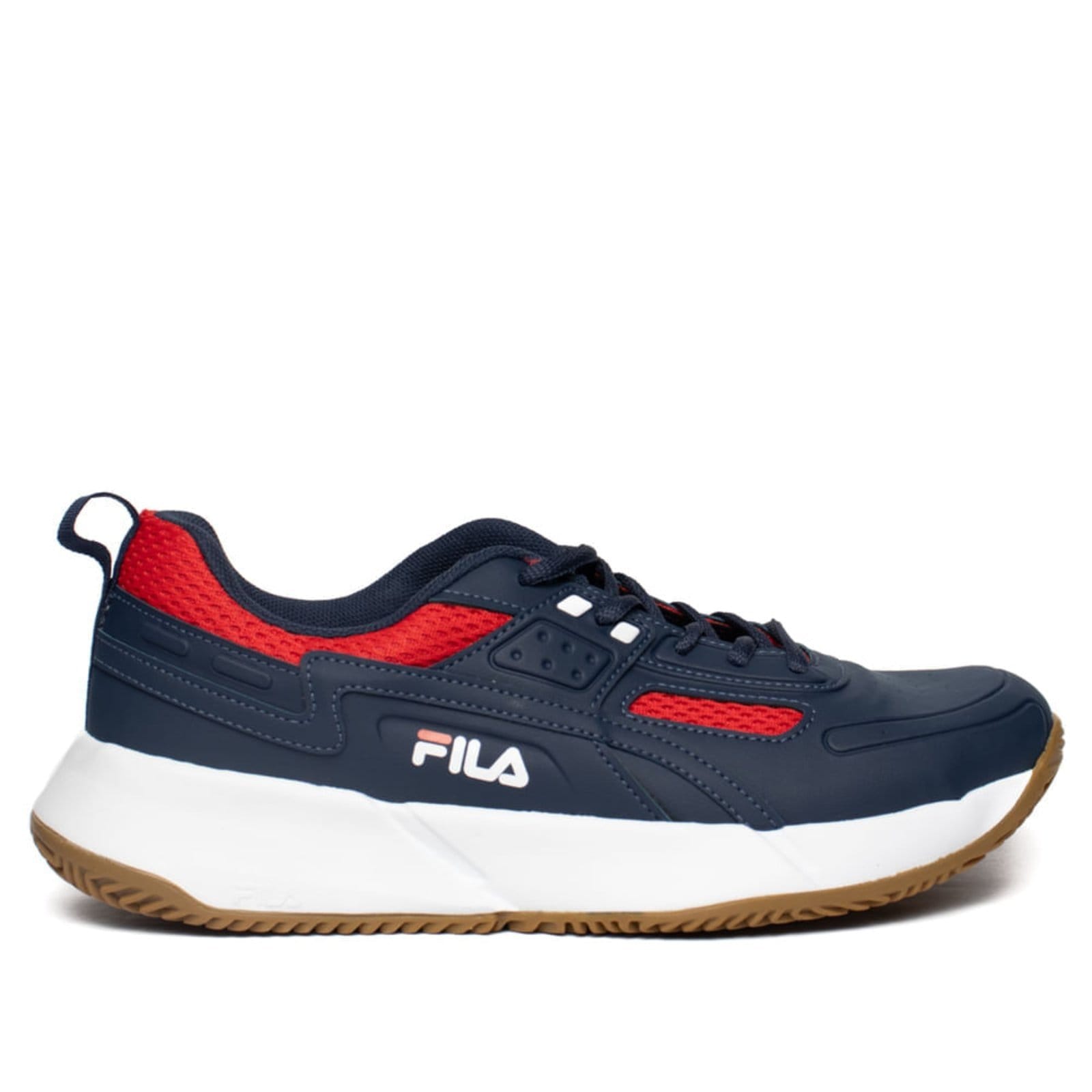 Tênis Masculino Fila Precision Marinho/Vermelho