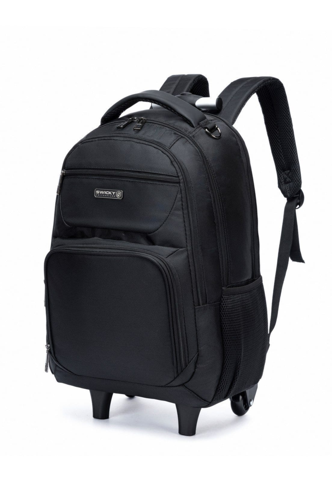 Mochila De Rodinhas Executiva Swicky Impermeável Viagem Reforçada Grande