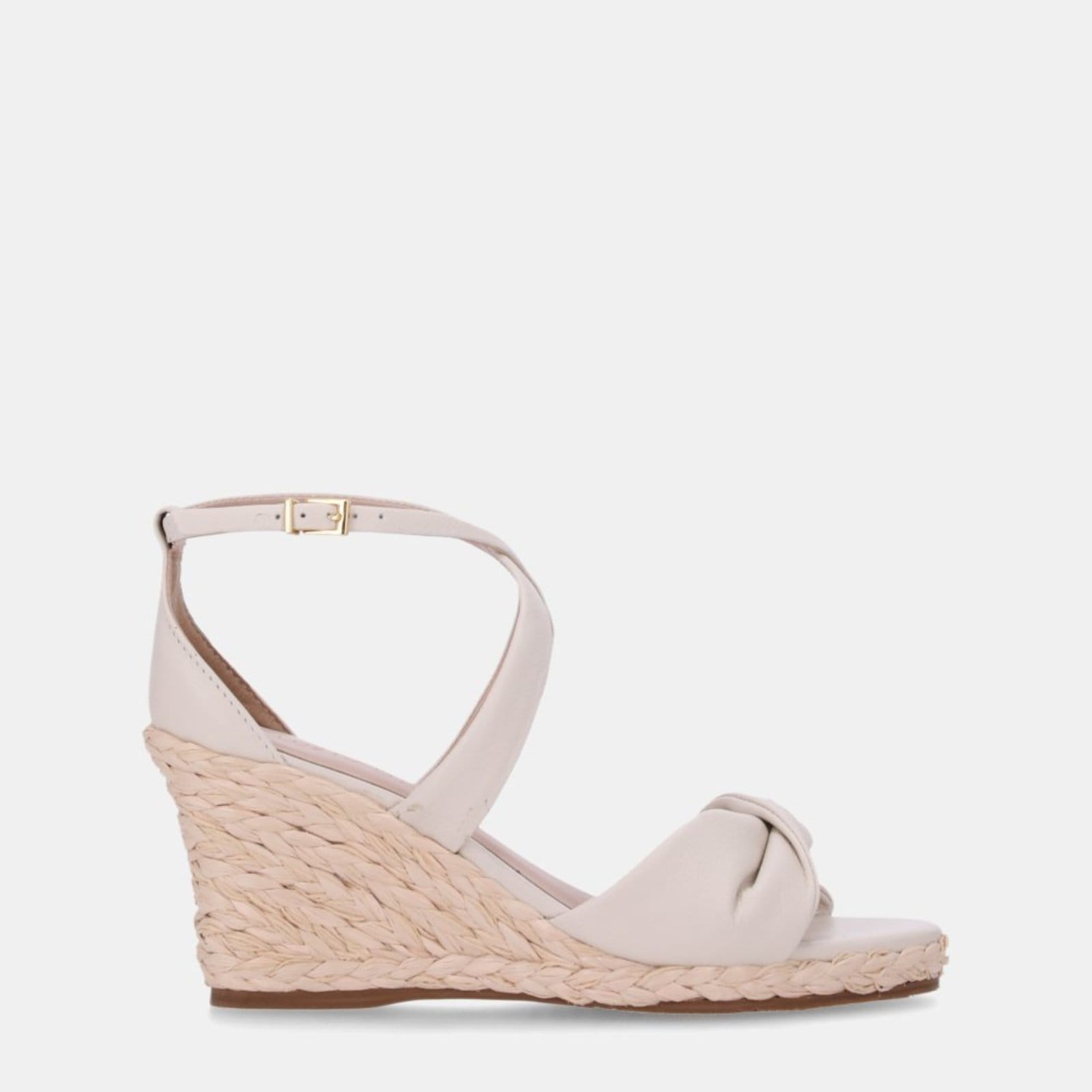 Anabela Couro Luz da Lua - 60240010 Luz Da Lua Off-white