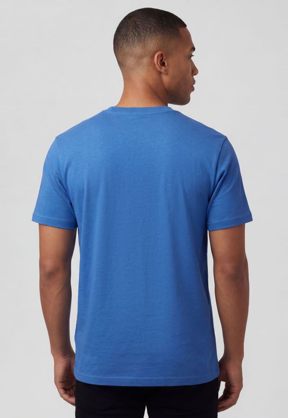 Vista 2 Camiseta Masculina Tommy Jeans TJM REG BADGE TEE EXT Tommy Jeans azul