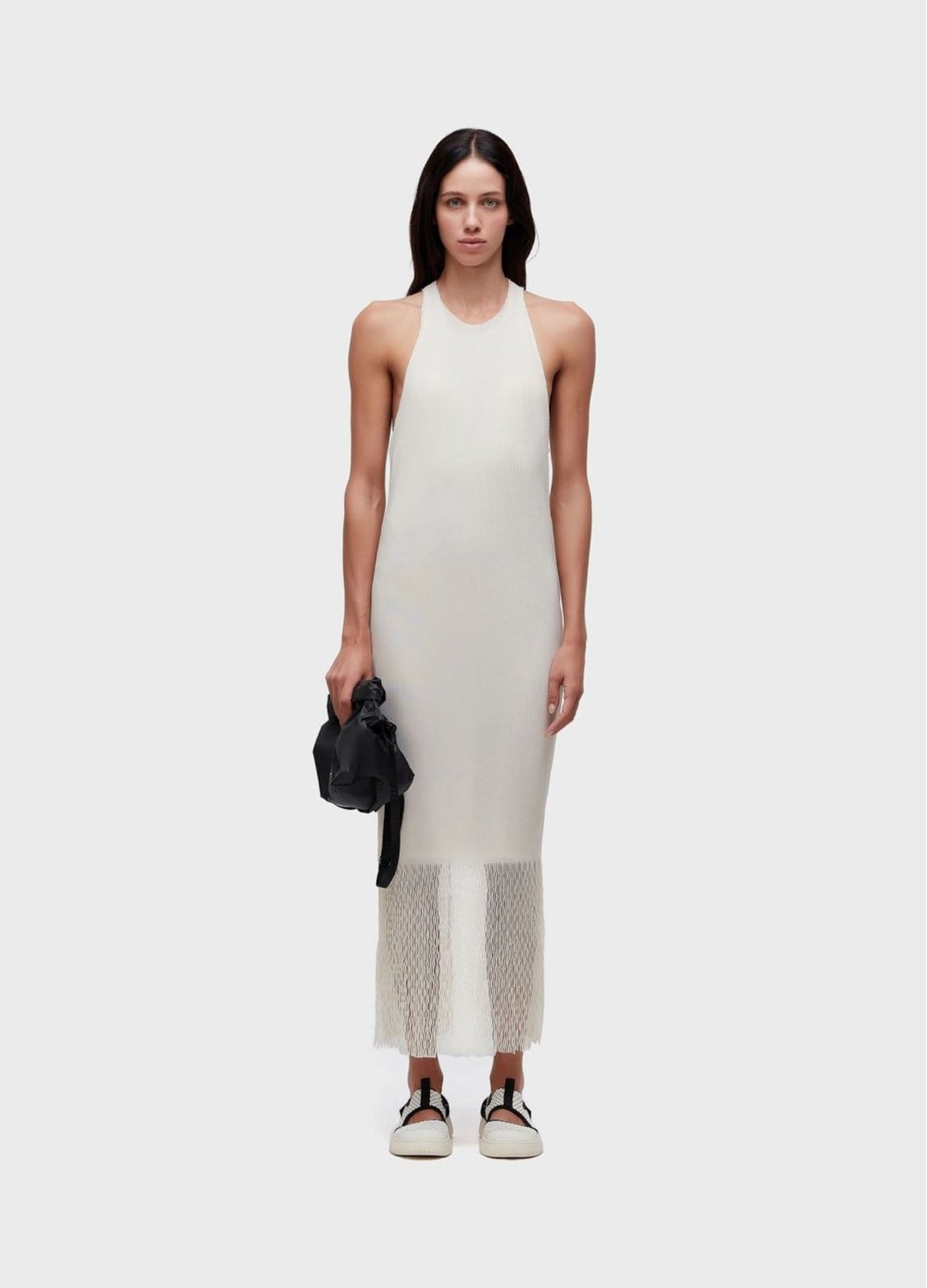 Vista principal Vestido nadador plisse Osklen off-white