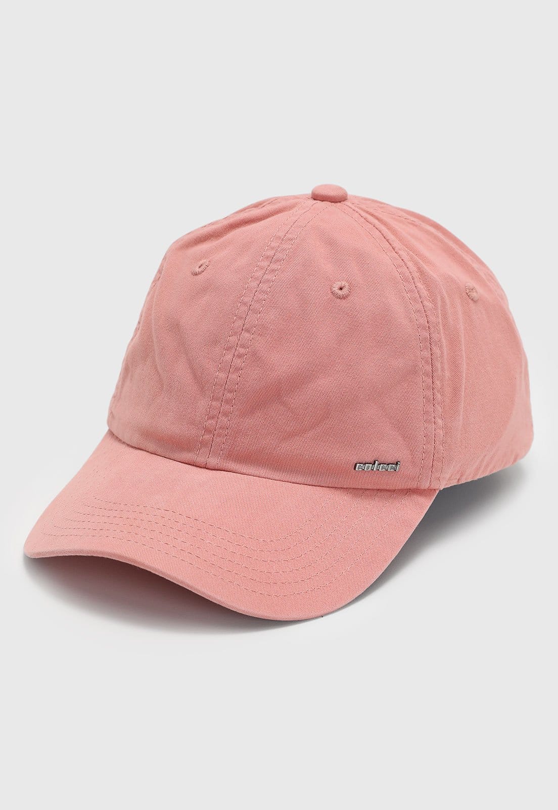 Vista 2 Boné Feminino Colcci Ajustável Logo Lili Colcci rosa