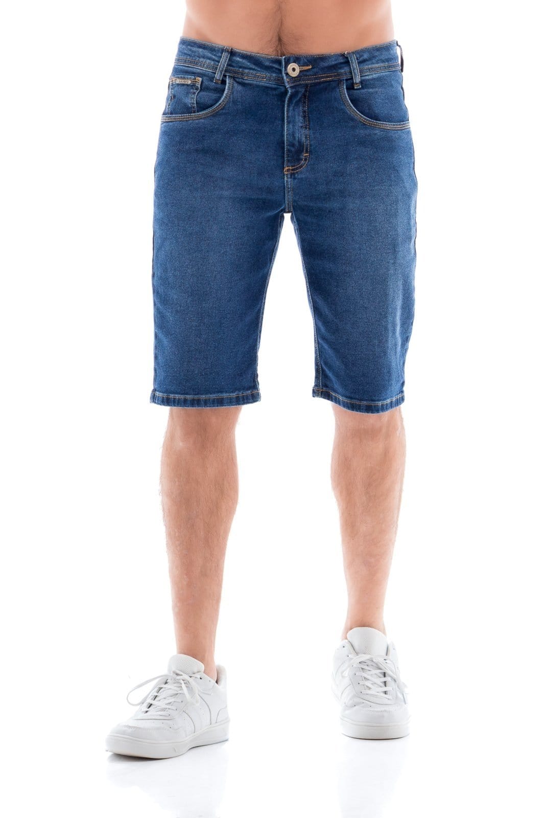 Bermuda Jeans Masculina Arauto Confort Guga