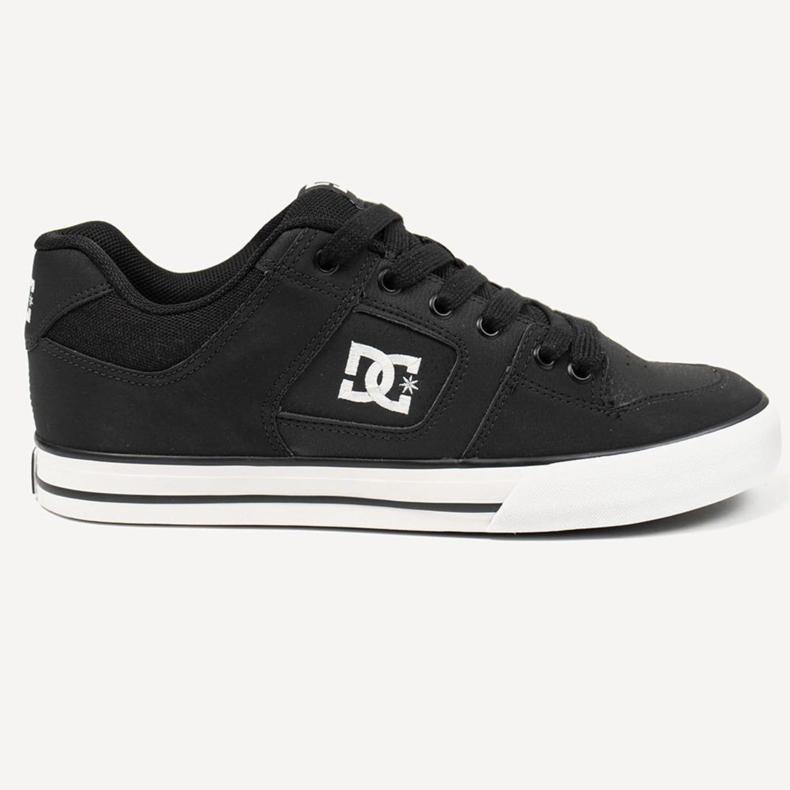 Tênis DC Shoes DC Pure WT25 Masculino Black/White