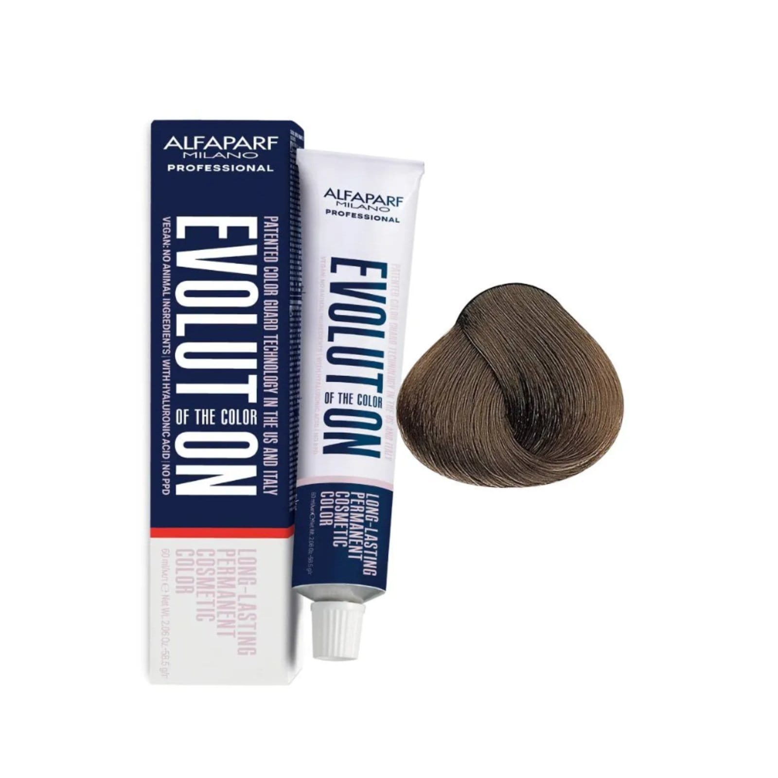 Vista principal Coloração Alfaparf Milano Evolution Of The Color 7NI Louro Médio Intenso Alfaparf incolor