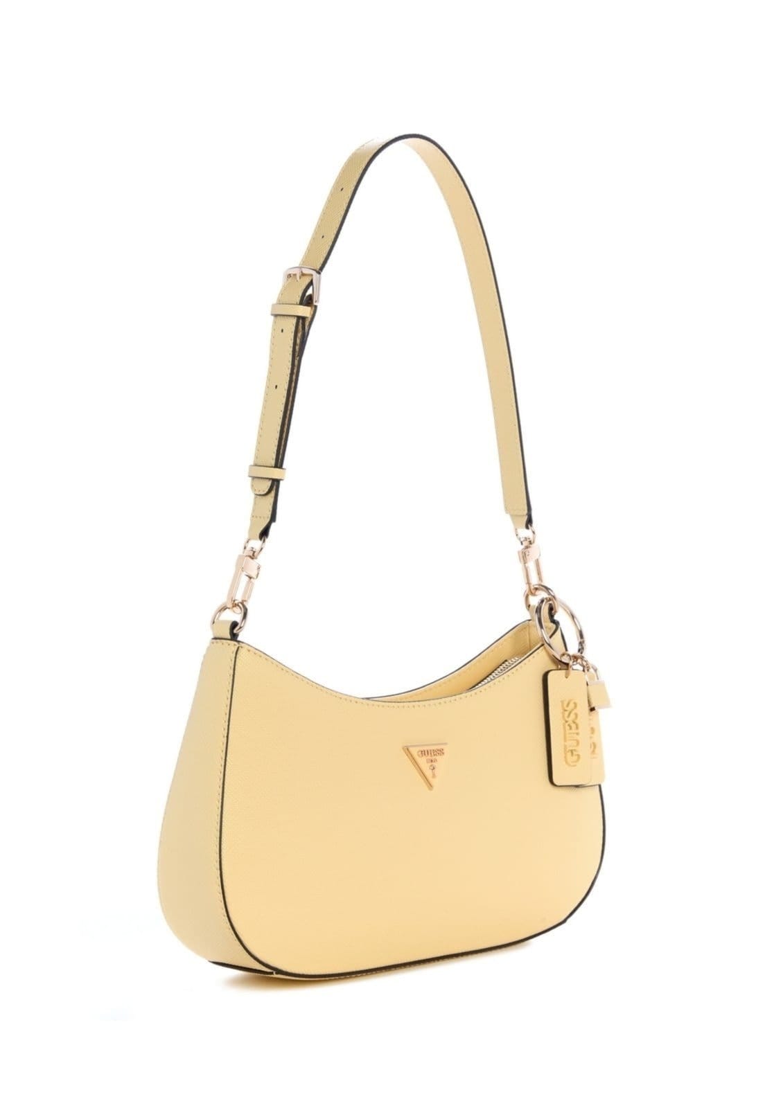 Vista 2 Bolsa Guess Noelle Il Top Zip Shoulder Bag Guess amarelo