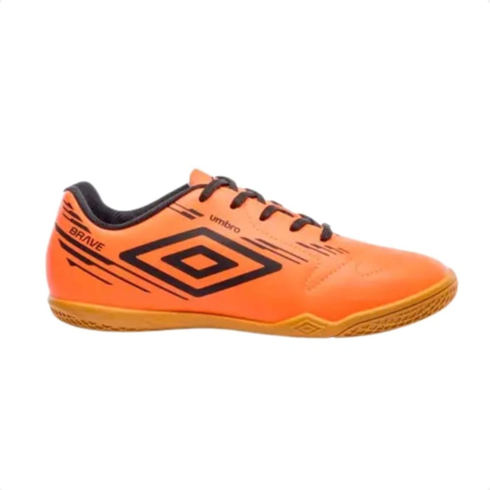 Vista principal Chuteira Indoor Masculina Umbro Brave Jr Umbro laranja