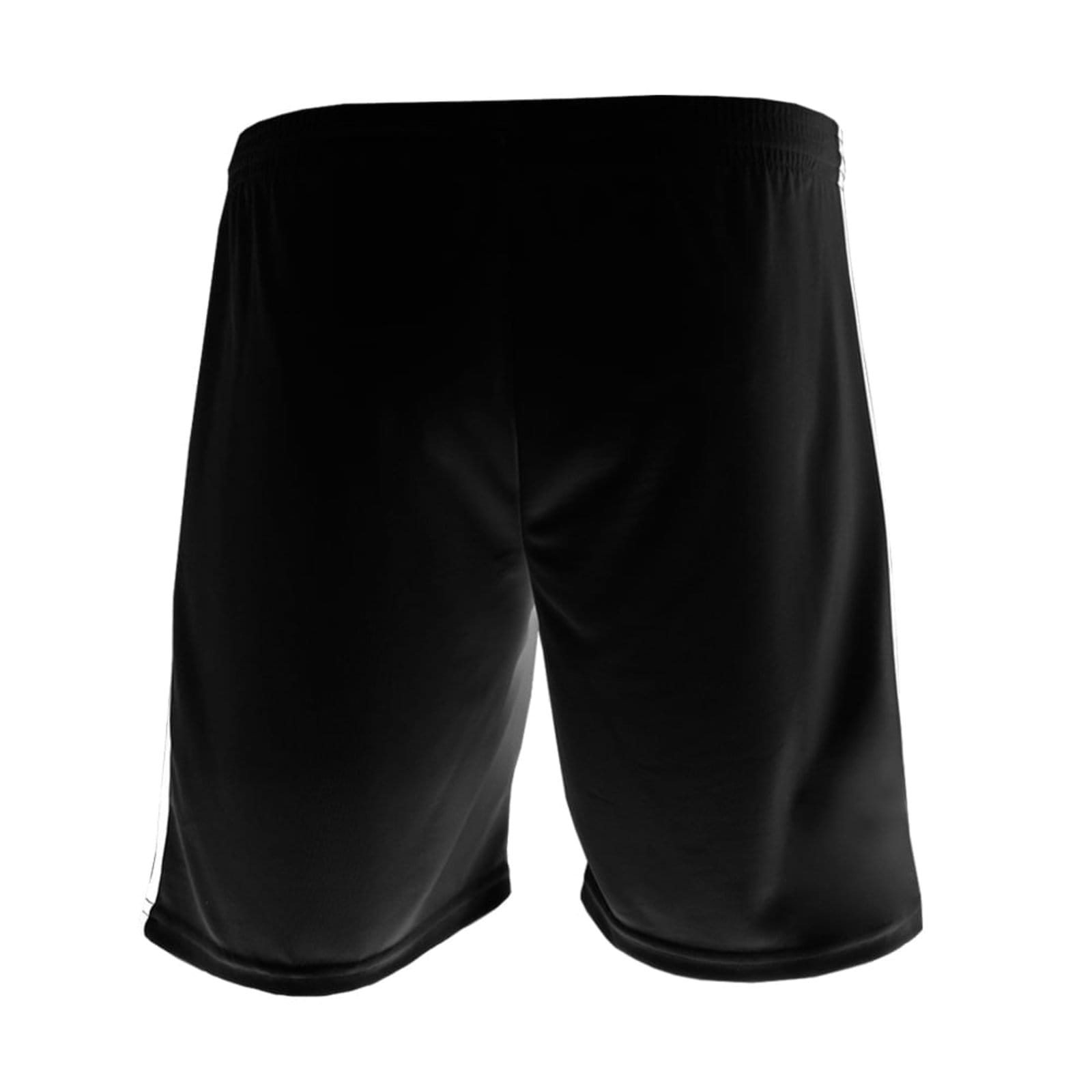 Vista 2 Calção Masculino Penalty Dash Futebol Esportivo Branco Penalty preto