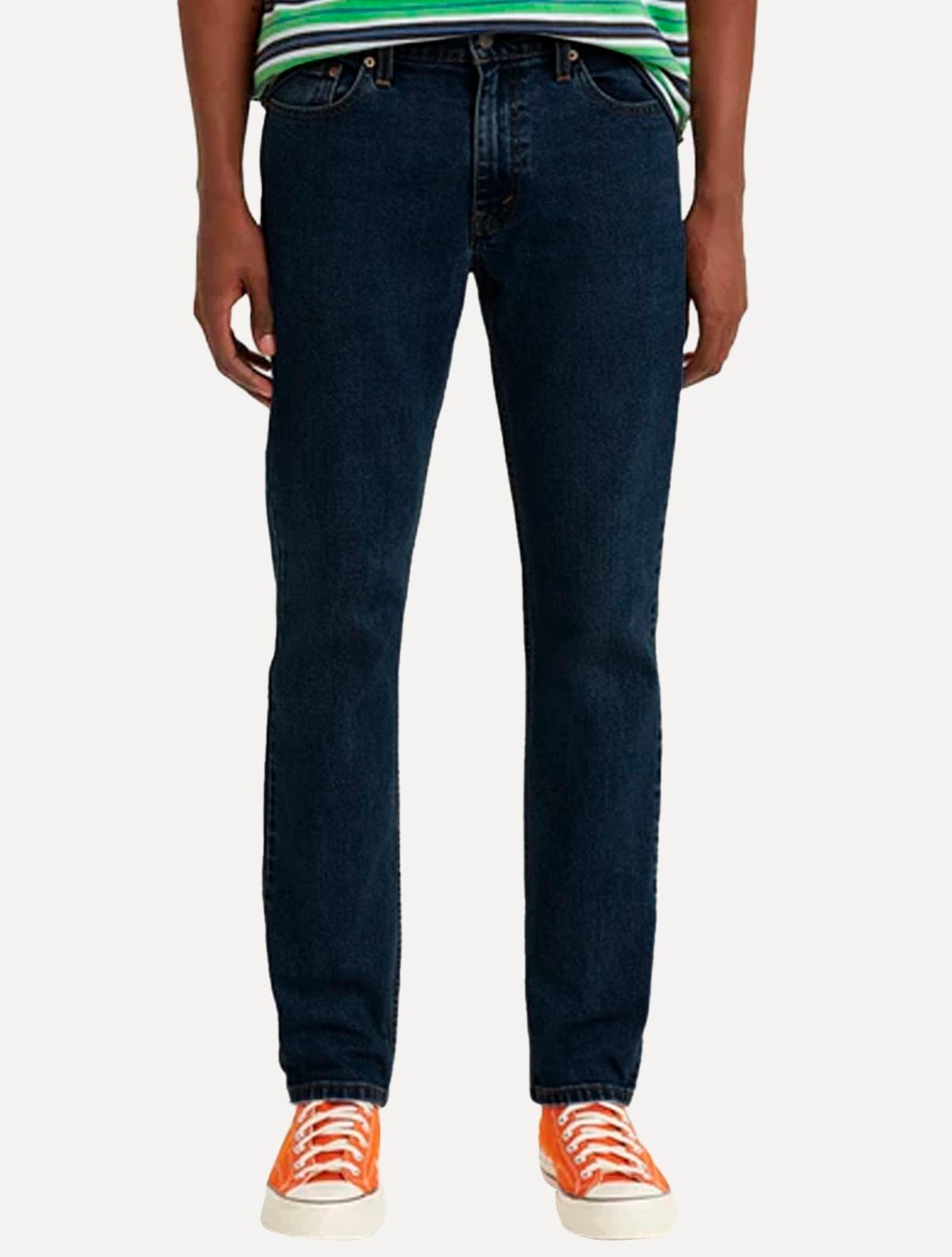 Vista principal Calça Jeans Levis 511 Slim Stretch Escura Levis azul